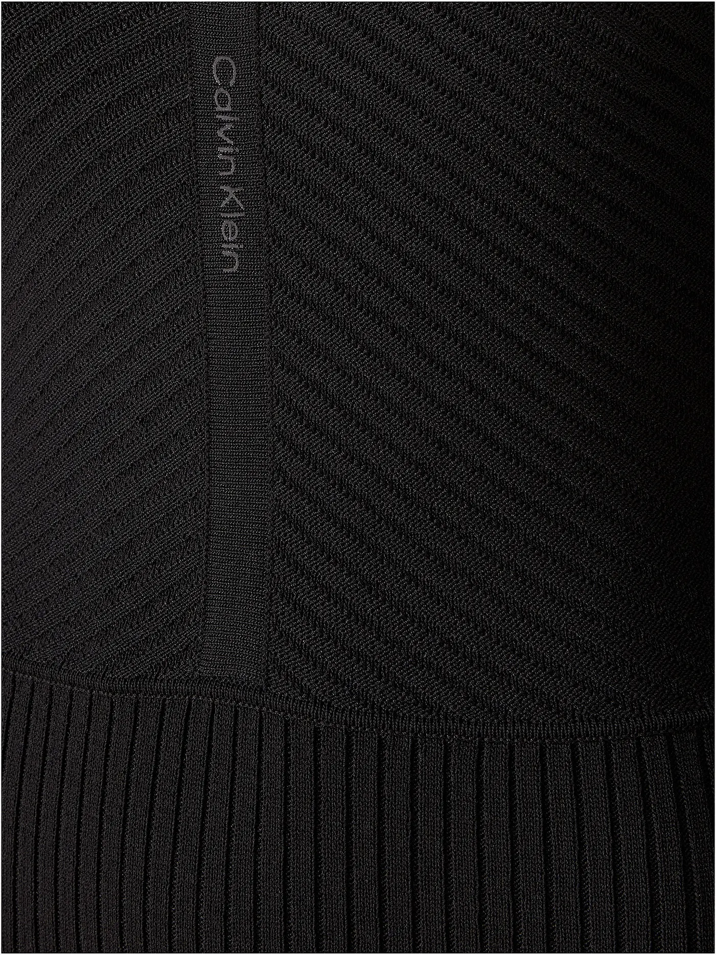 CALVIN KLEIN | Abendkleid ICONIC | schwarz
