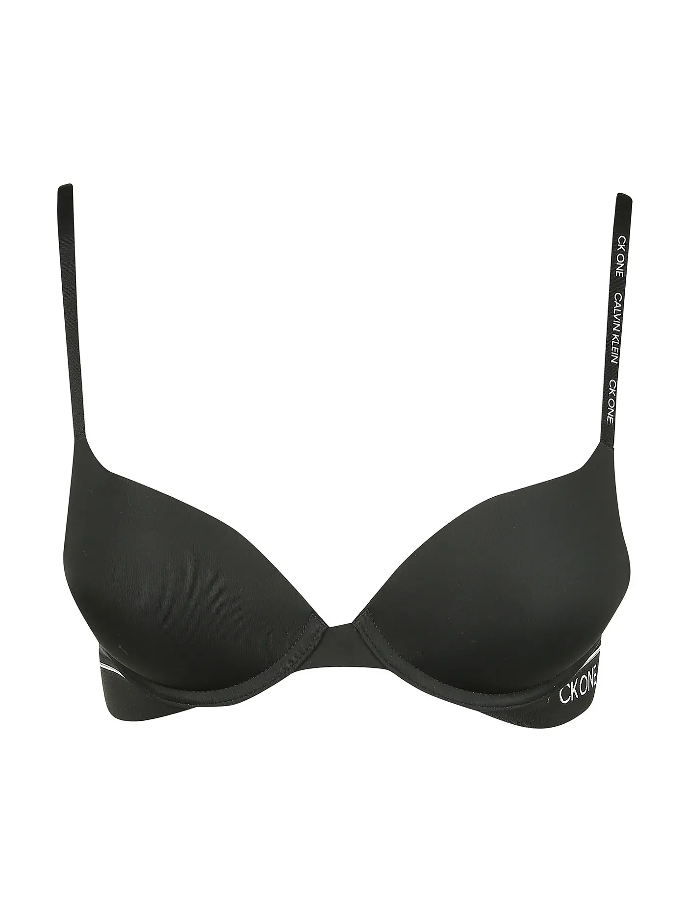 CALVIN KLEIN | BH Push Up "CK One" honey almond | schwarz