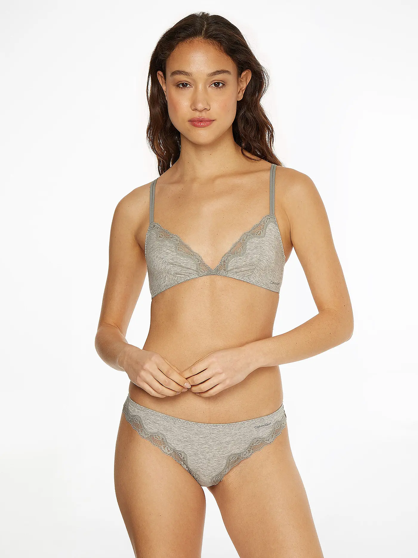 CALVIN KLEIN | BH ungefüttert grey | grau