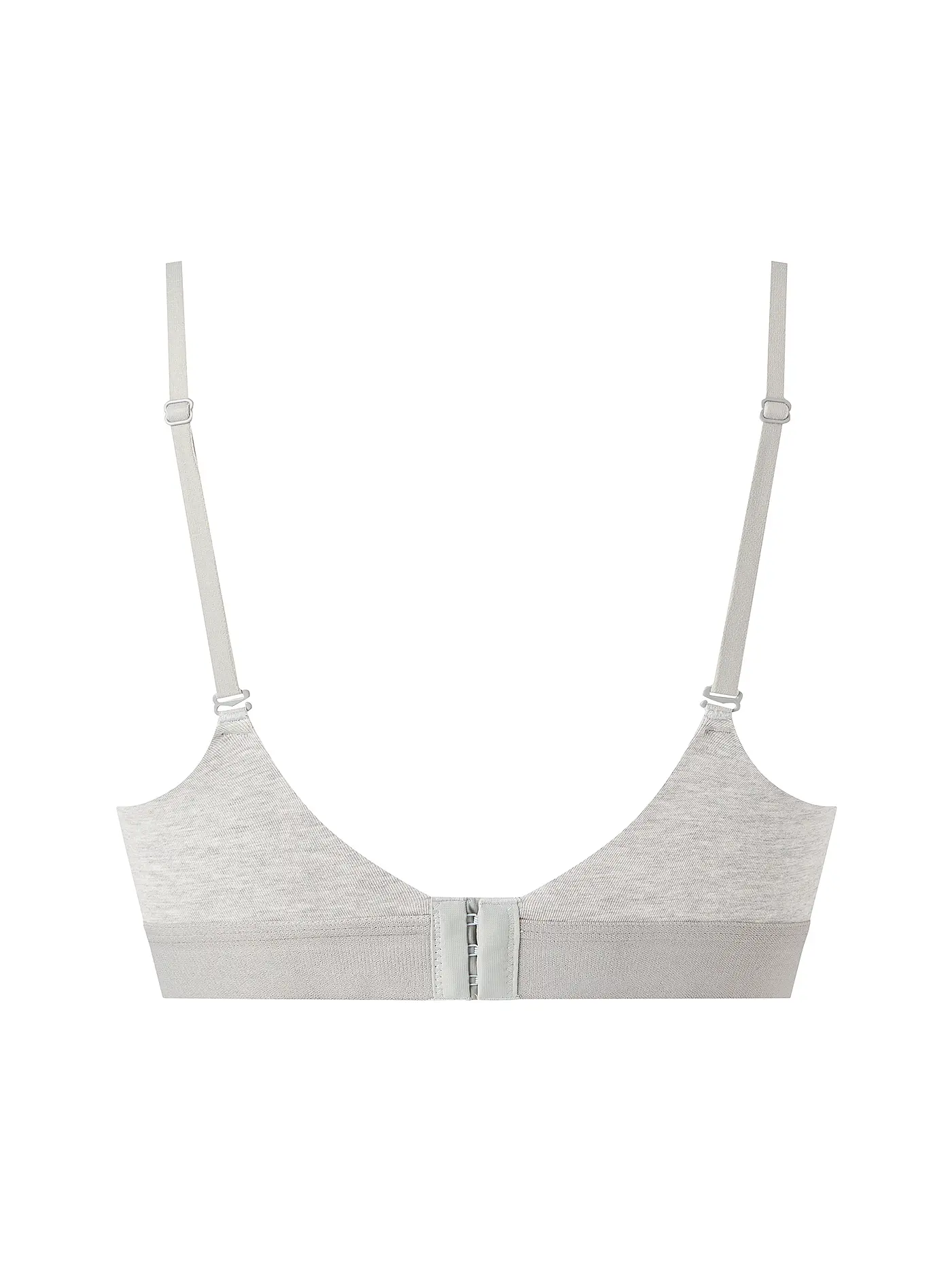 CALVIN KLEIN | Bralette Push Up Grey | hellgrau