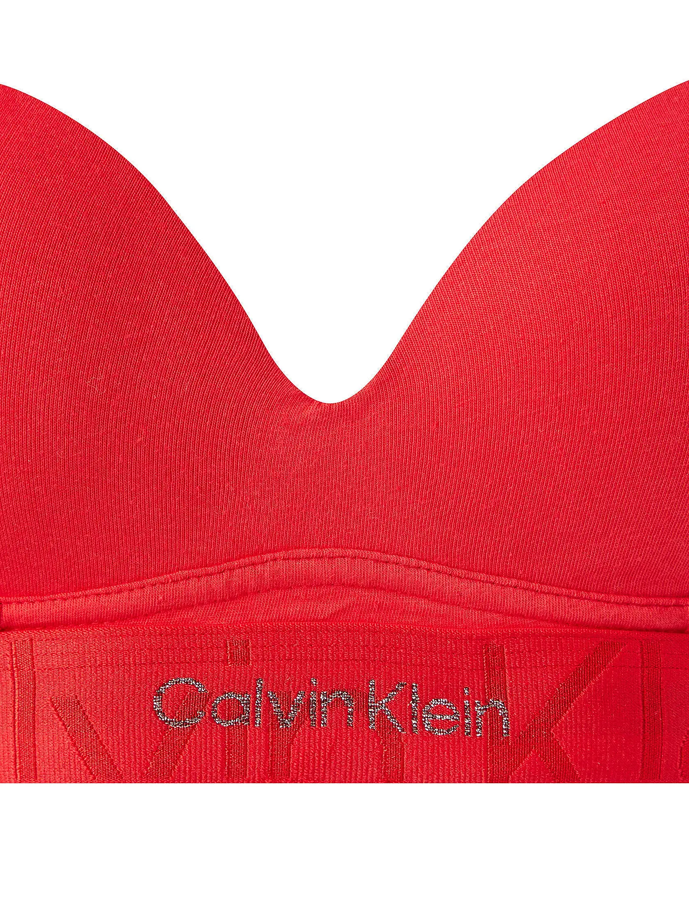 CALVIN KLEIN | Bralette Push Up Red | rot