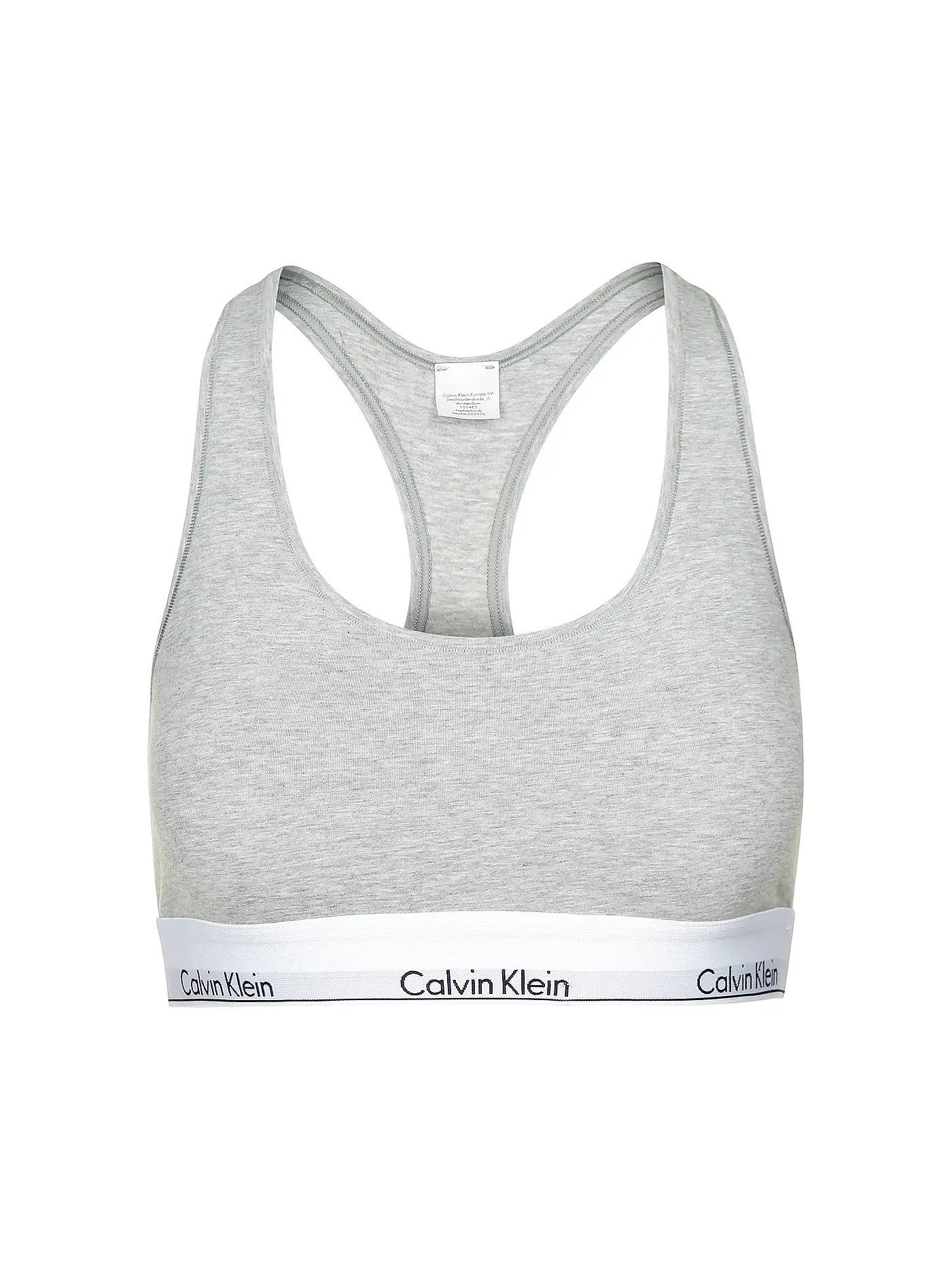 CALVIN KLEIN | Bustier "Bralette - Modern Cotton" | grau