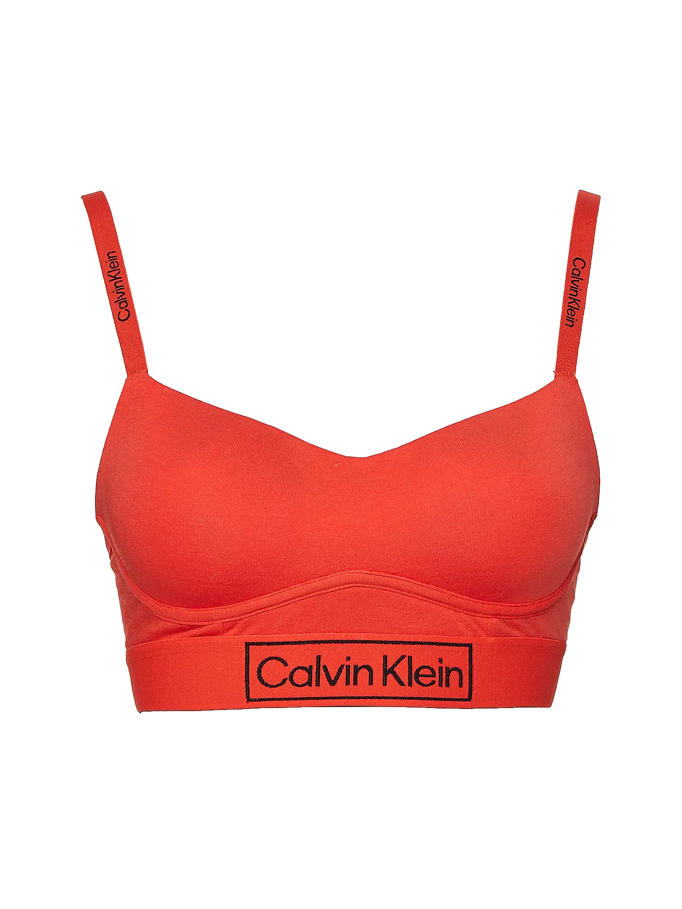 CALVIN KLEIN | Bustier gefüttert | rot