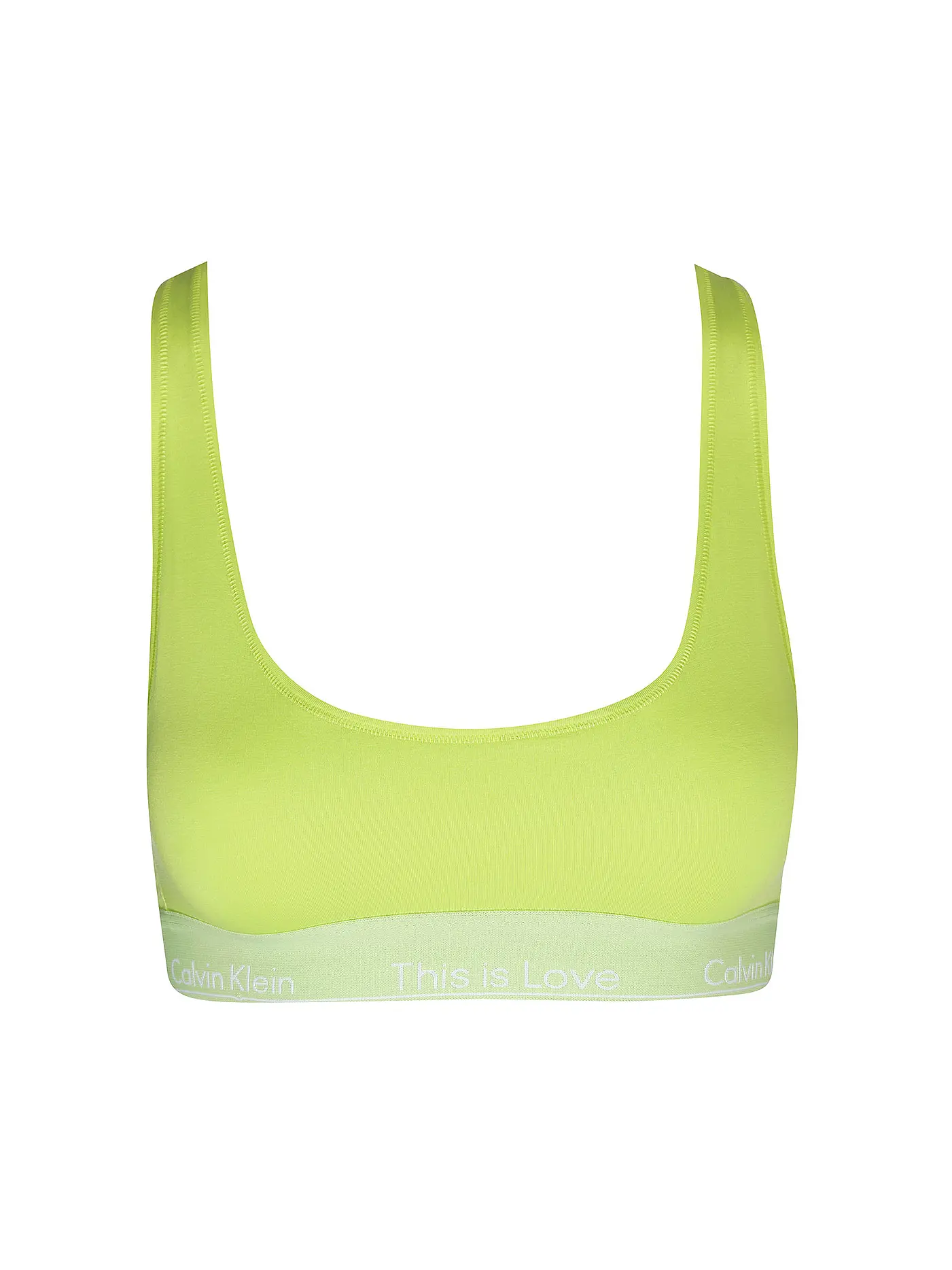 CALVIN KLEIN | Bustier yellow | hellgrün