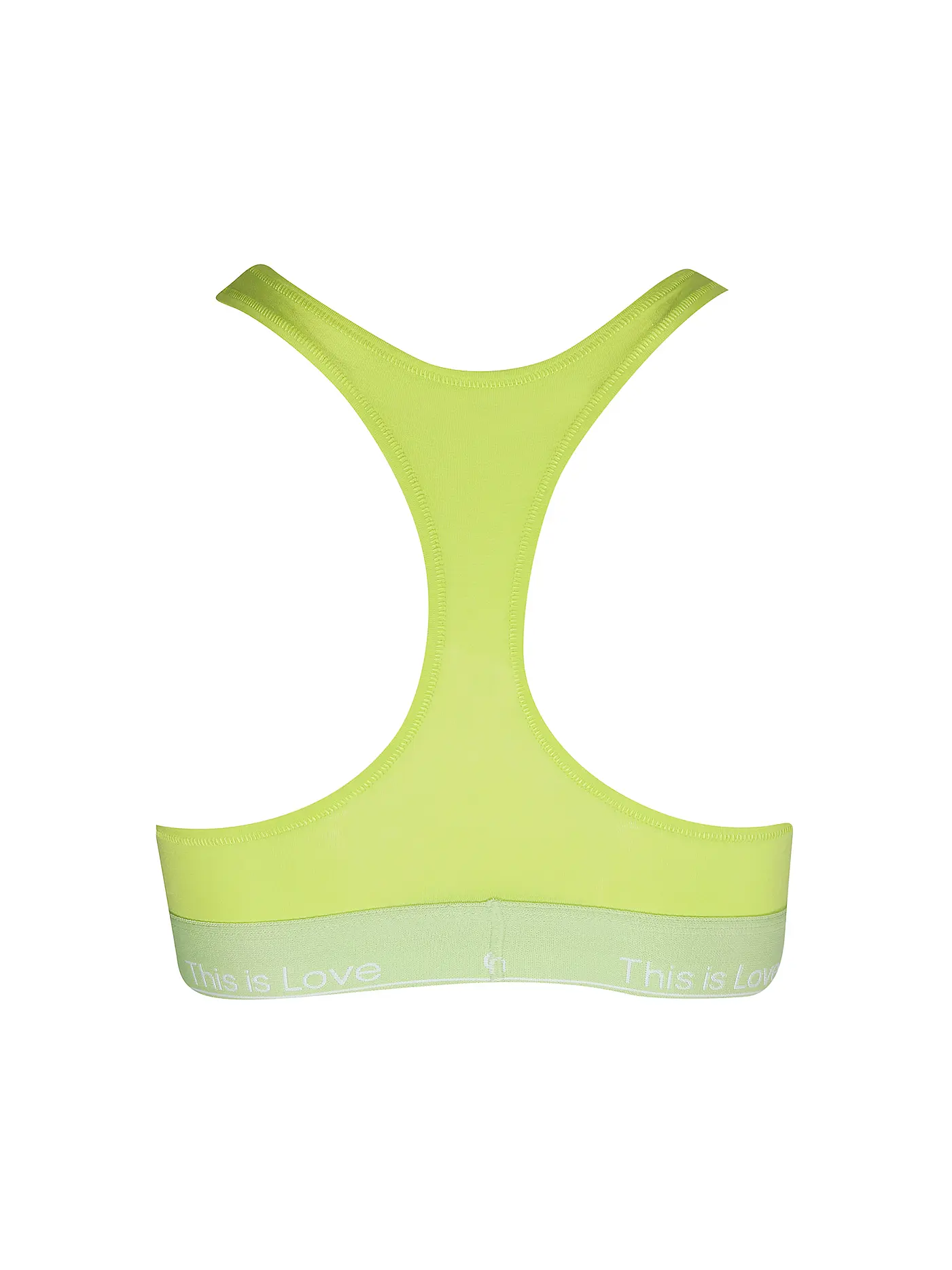 CALVIN KLEIN | Bustier yellow | hellgrün