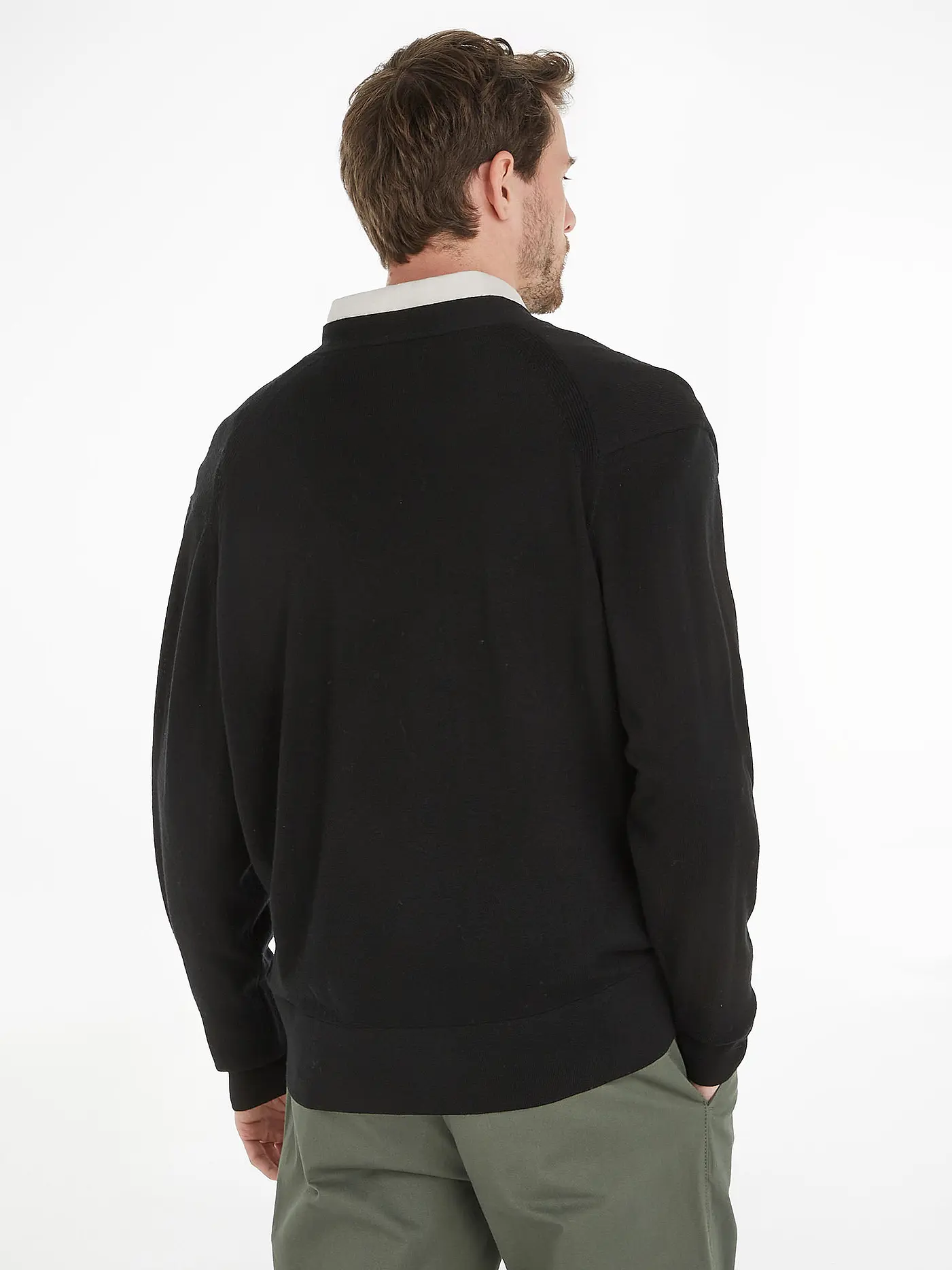 CALVIN KLEIN | Cardigan  | schwarz