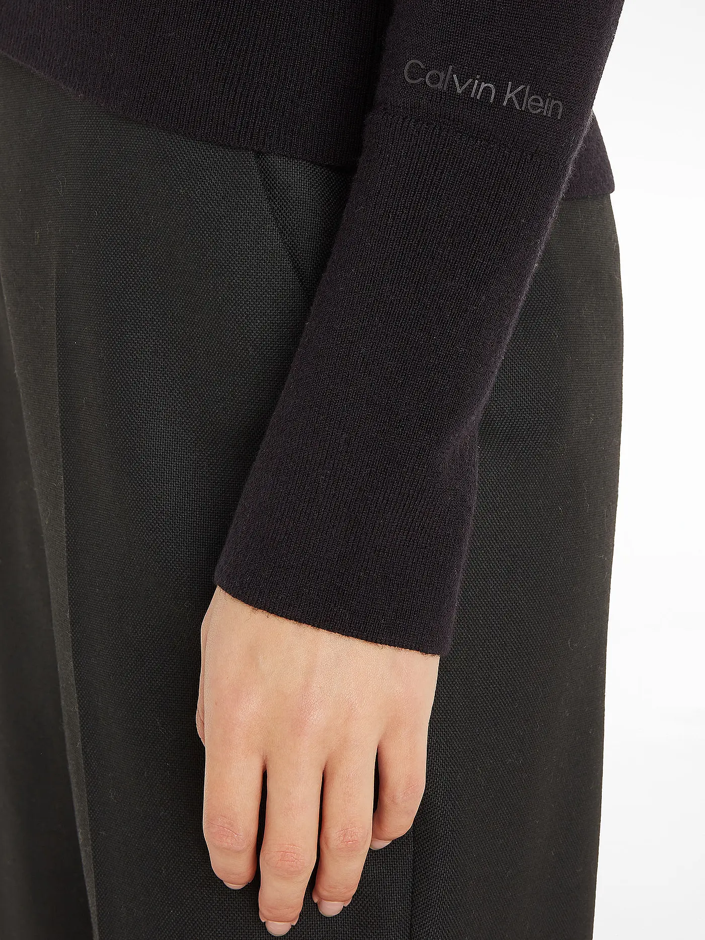 CALVIN KLEIN | Cardigan  | schwarz