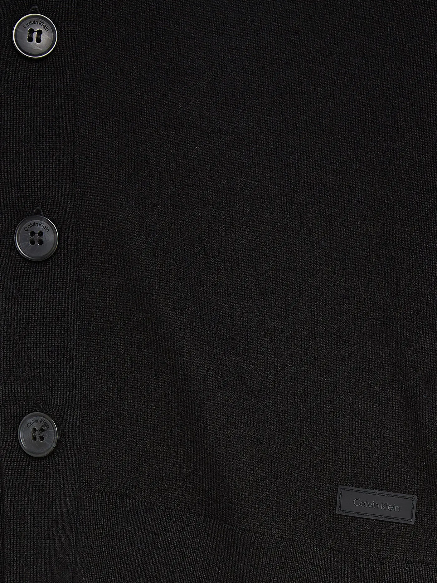 CALVIN KLEIN | Cardigan  | schwarz