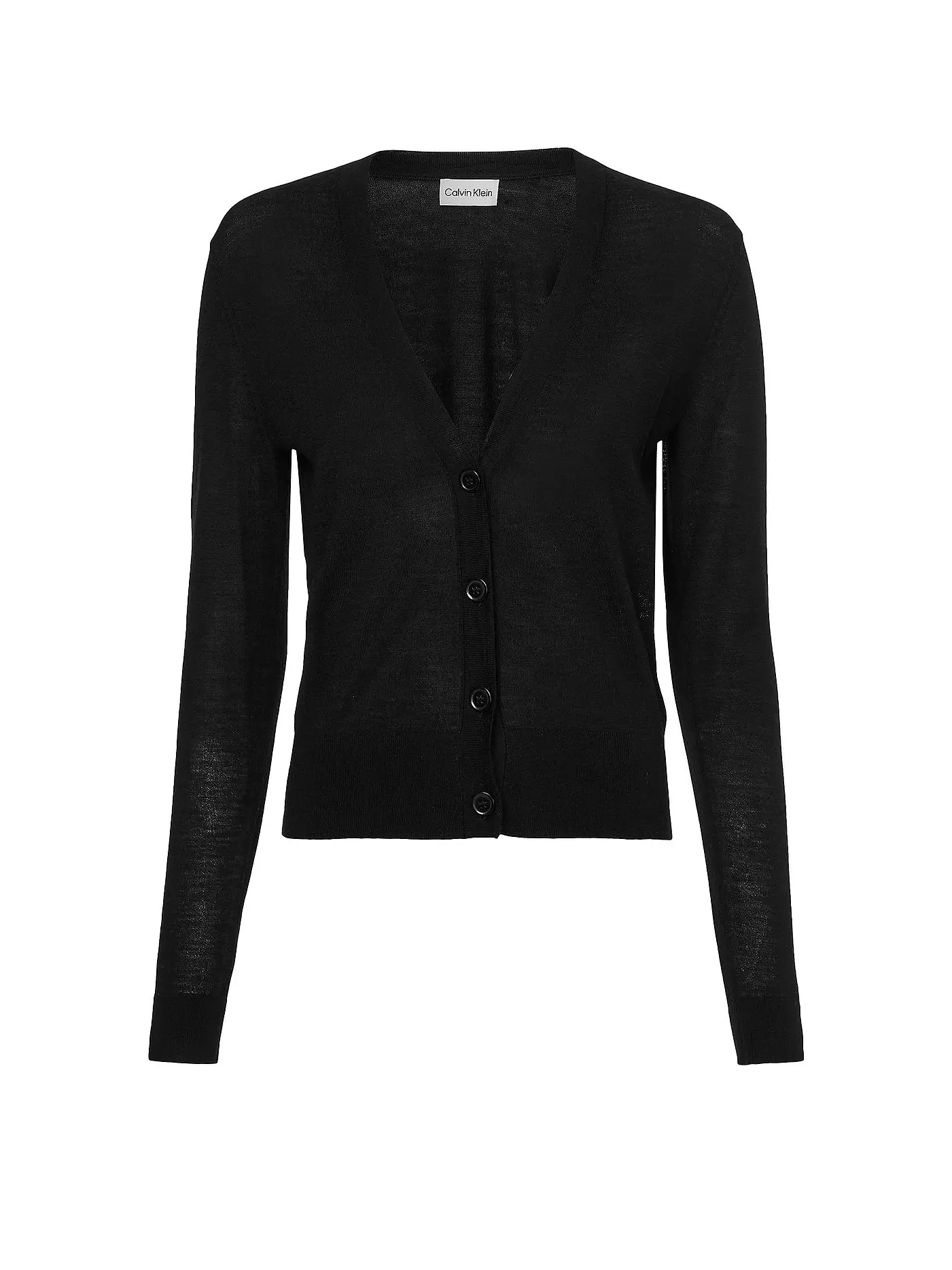CALVIN KLEIN | Cardigan | schwarz