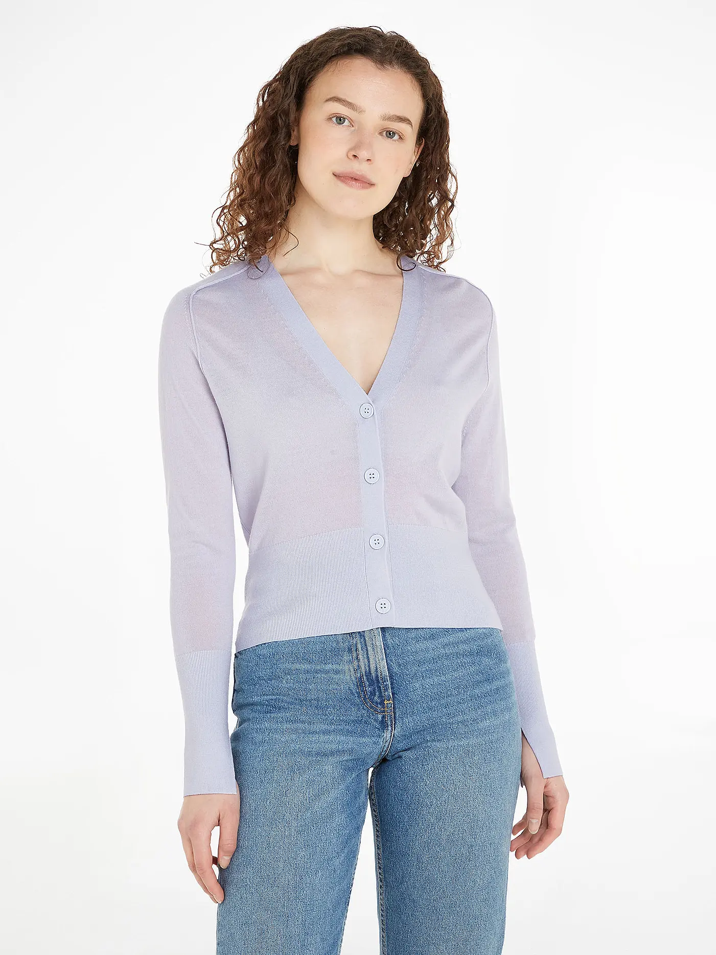 CALVIN KLEIN | Cardigan | hellblau