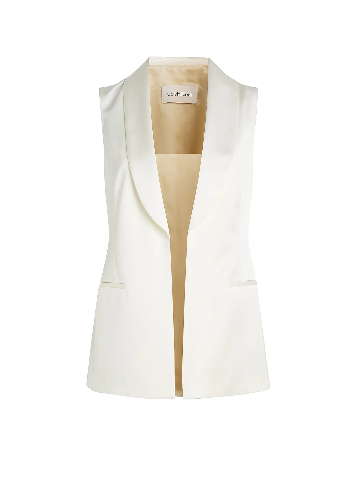 CALVIN KLEIN | Gilet  | creme