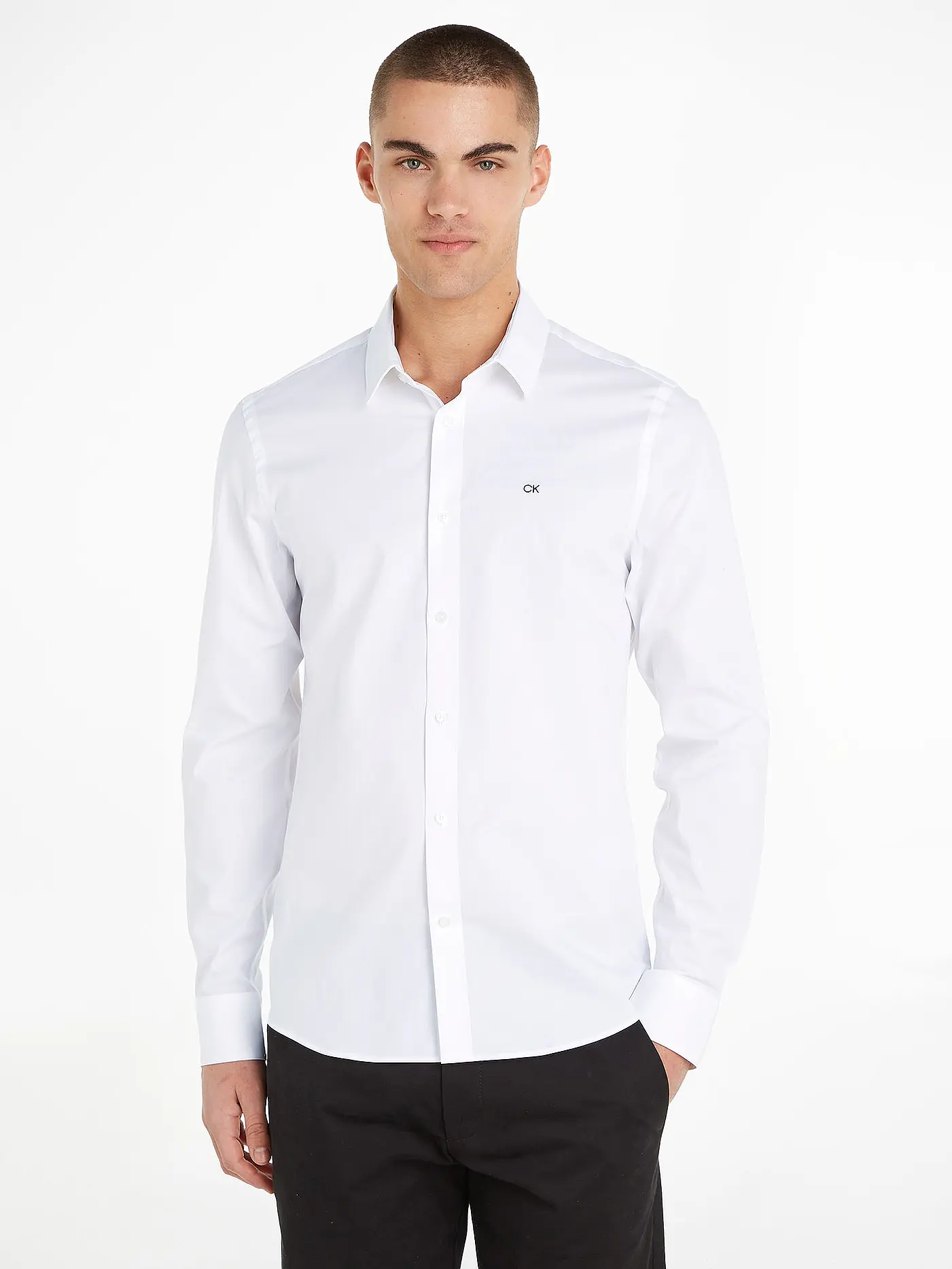 CALVIN KLEIN | Hemd  | weiss