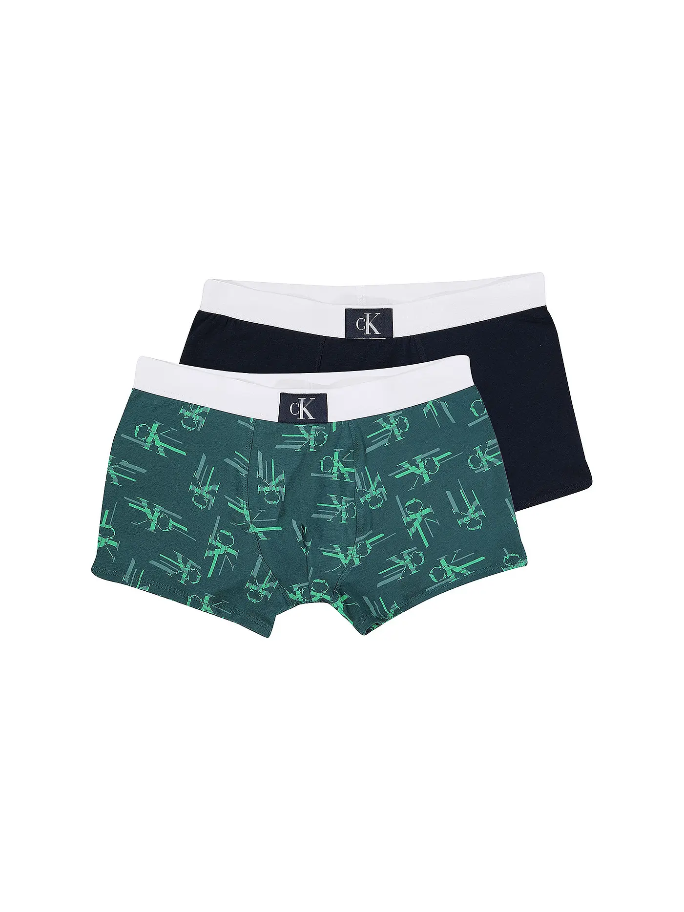 CALVIN KLEIN | Jungen Pants 2-er Pkg. green | dunkelgrün