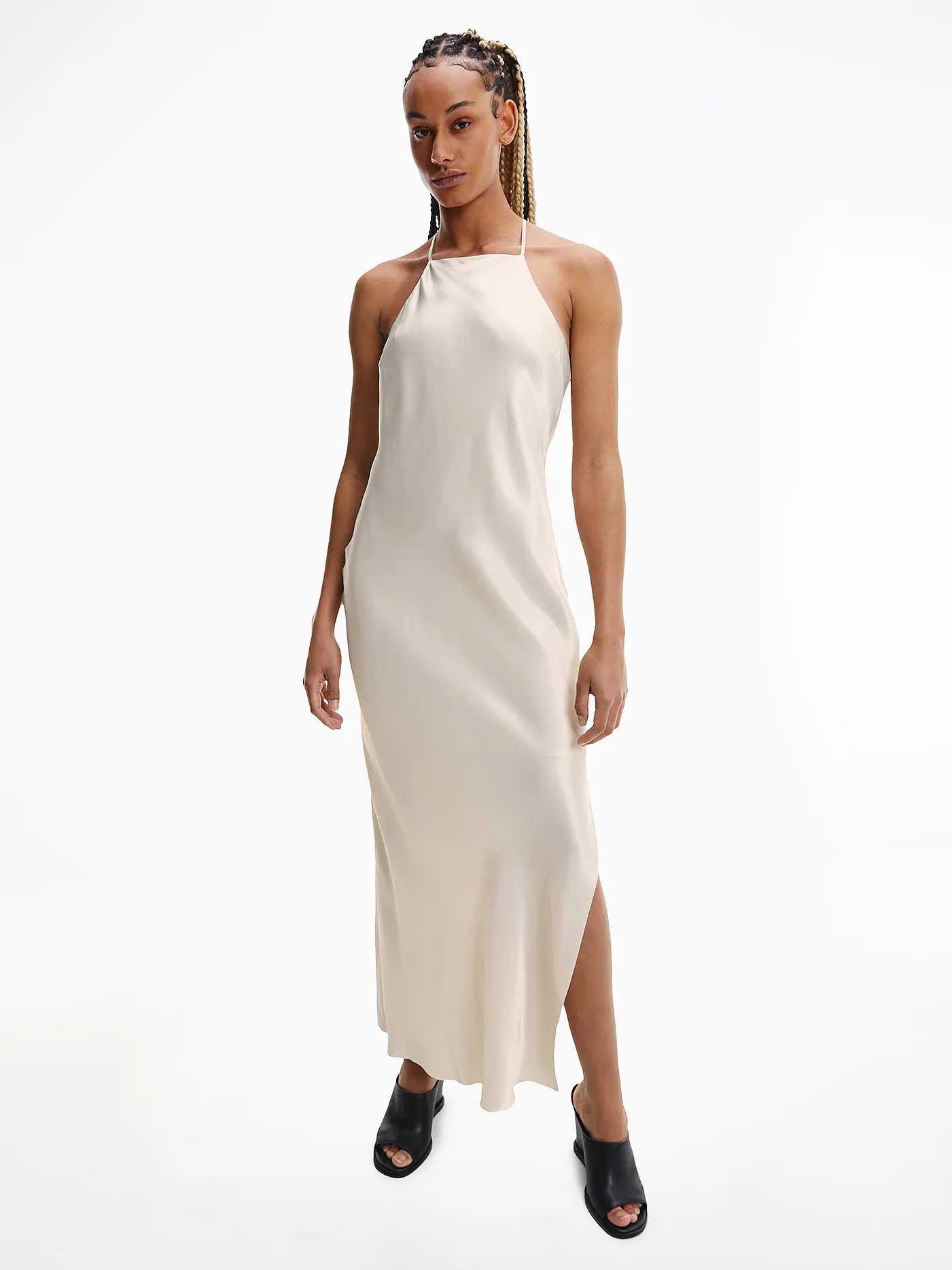 CALVIN KLEIN | Kleid | creme