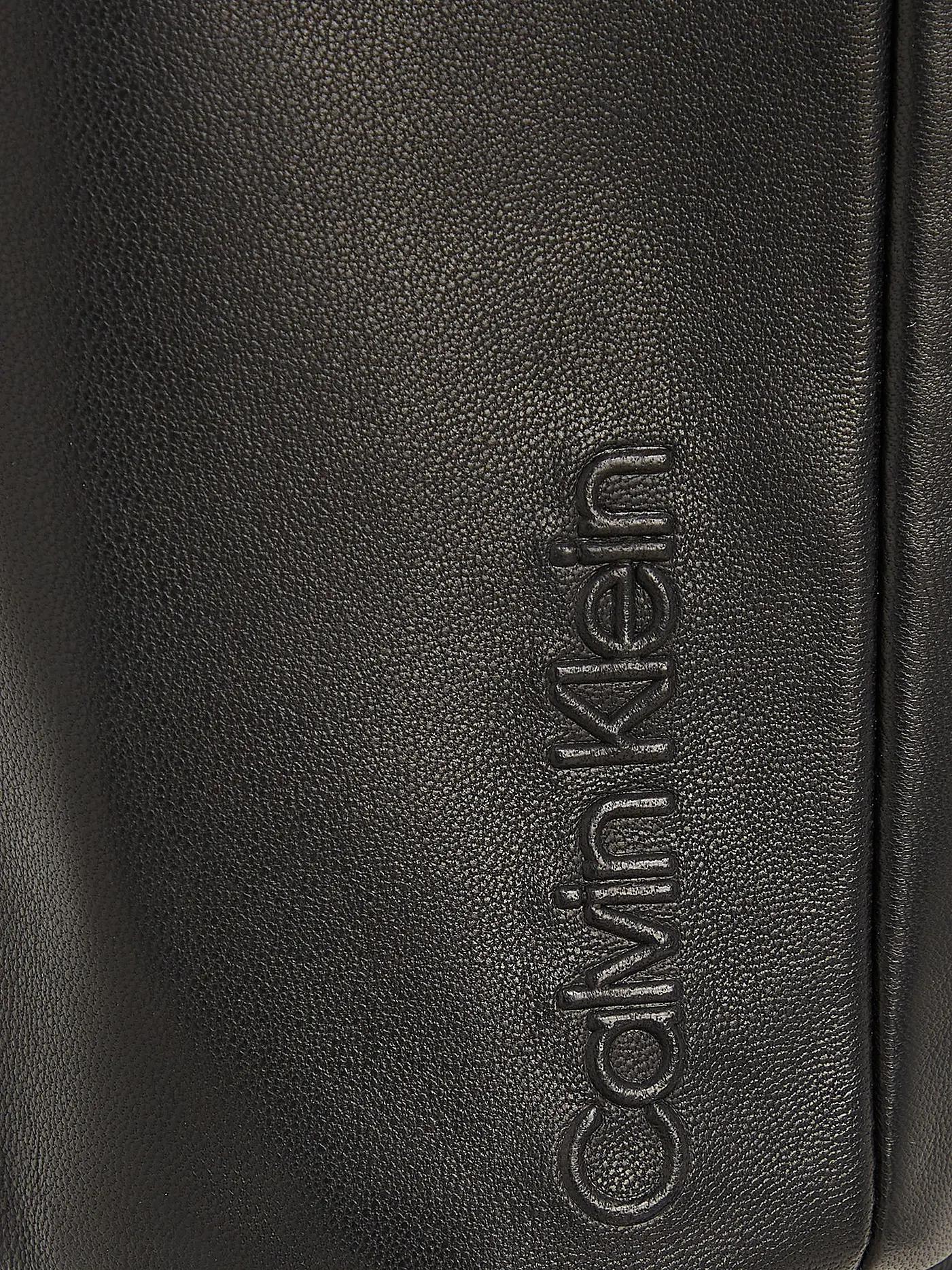 CALVIN KLEIN | Lederjacke  | schwarz
