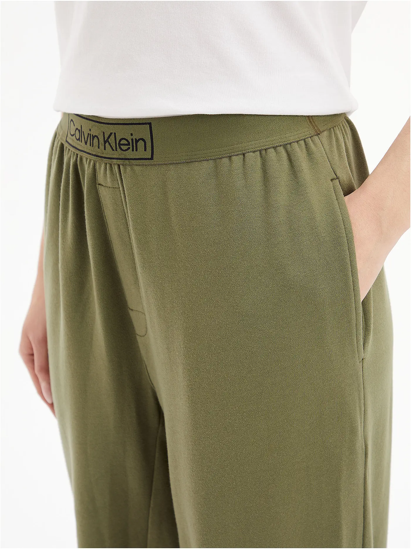 CALVIN KLEIN | Loungewear Hose | olive