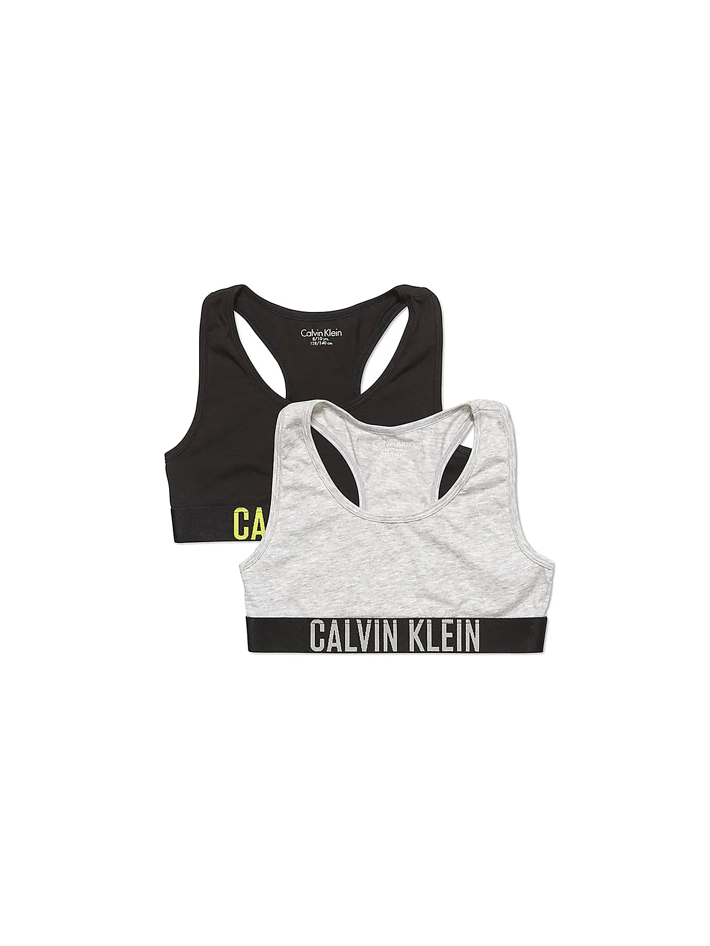 CALVIN KLEIN | Mädchen Bustier 2er Pkg Intense Power | grau