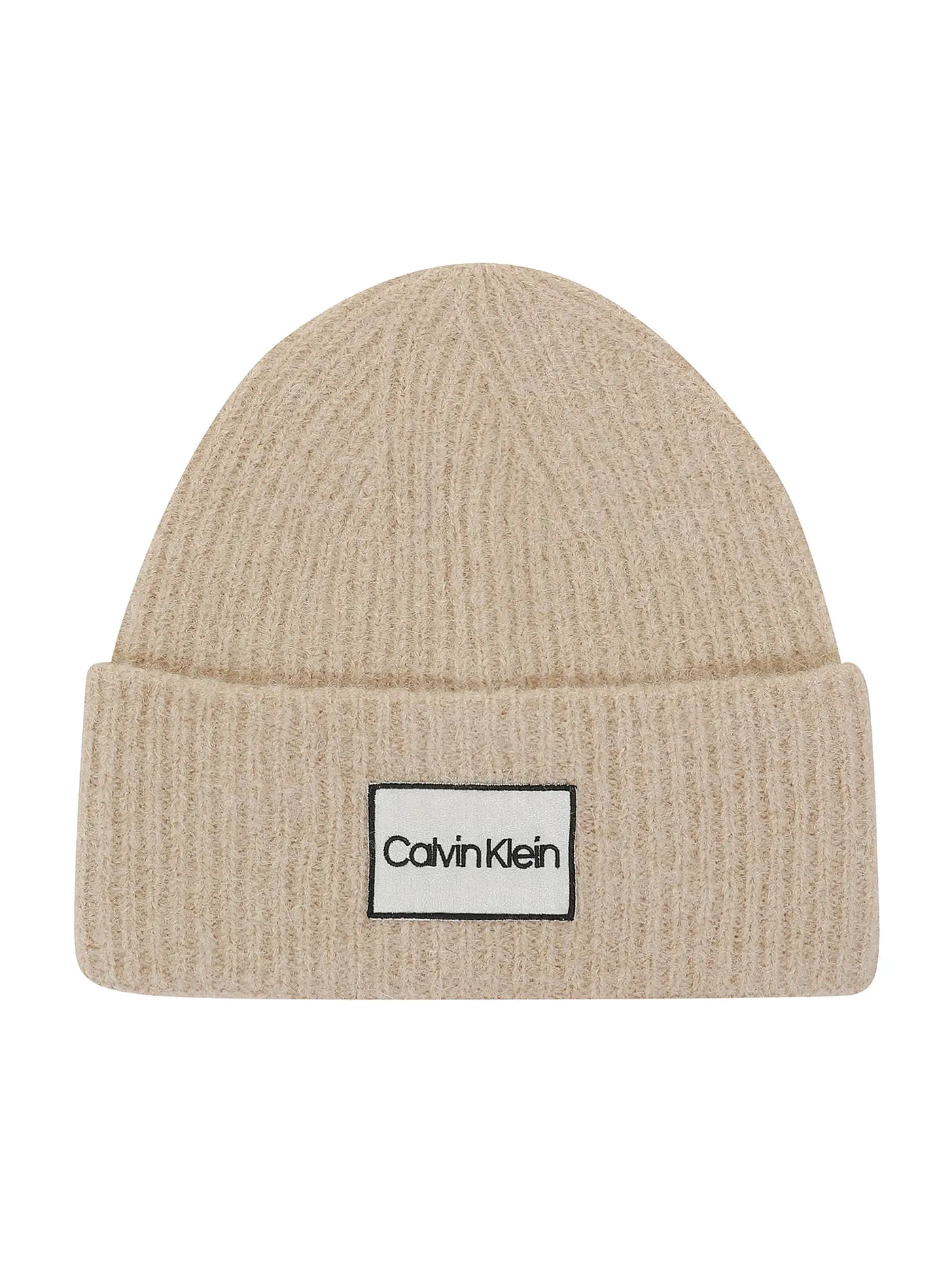 CALVIN KLEIN | Mütze - Beanie  | creme