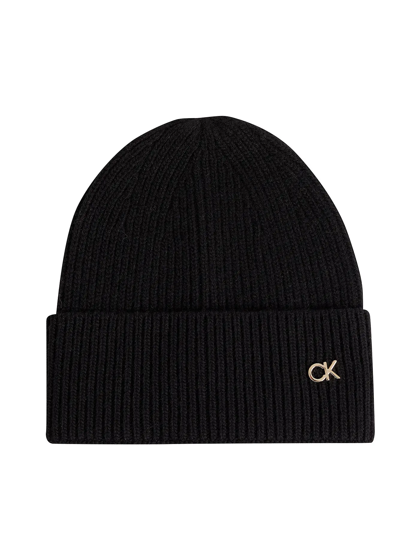CALVIN KLEIN | Mütze - Haube RE-LOCK | schwarz