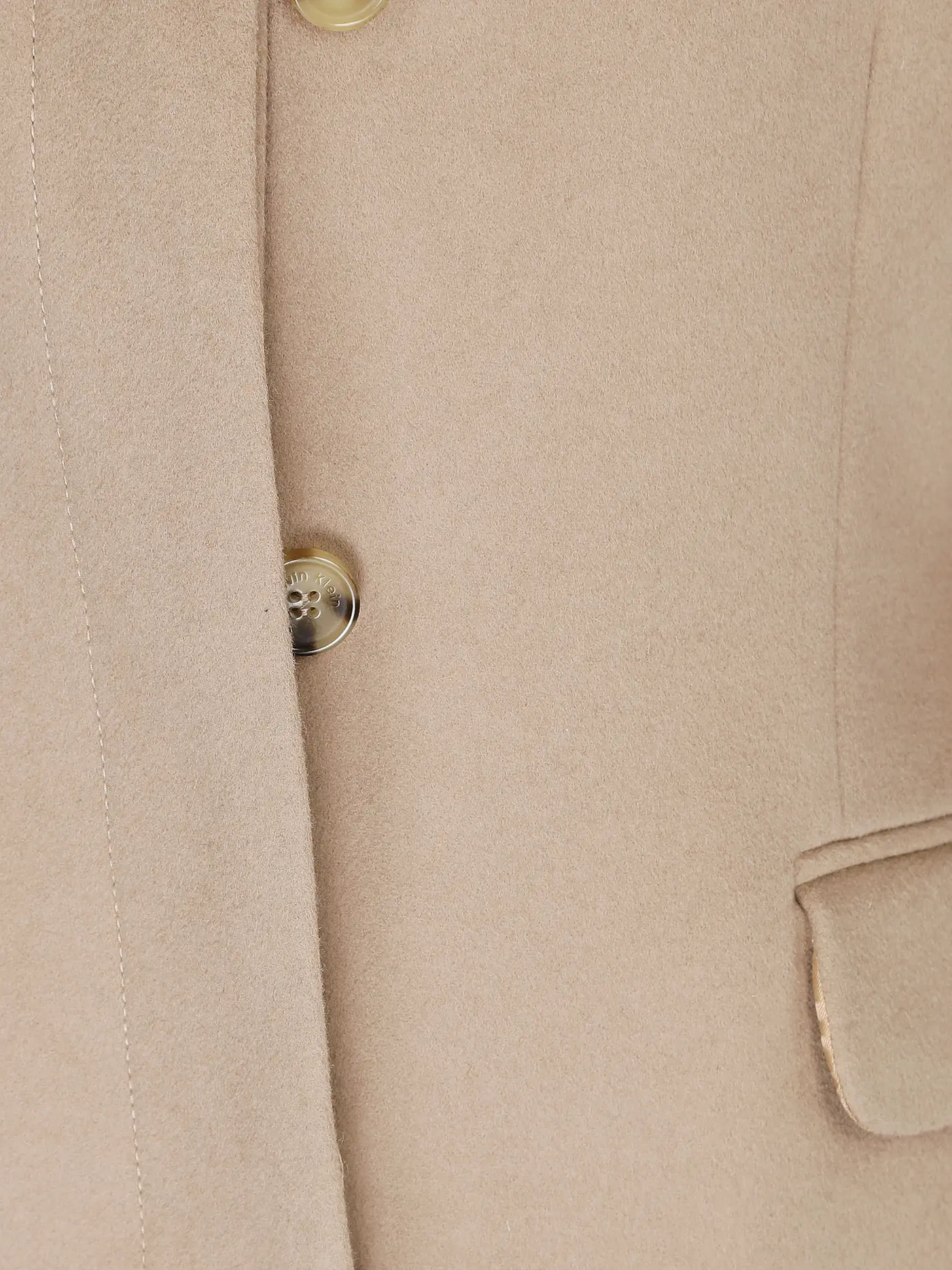 CALVIN KLEIN | Mantel ESSENTIAL | beige