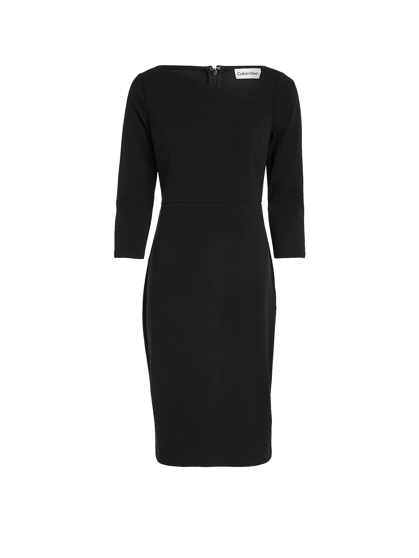 CALVIN KLEIN | Midikleid  | schwarz