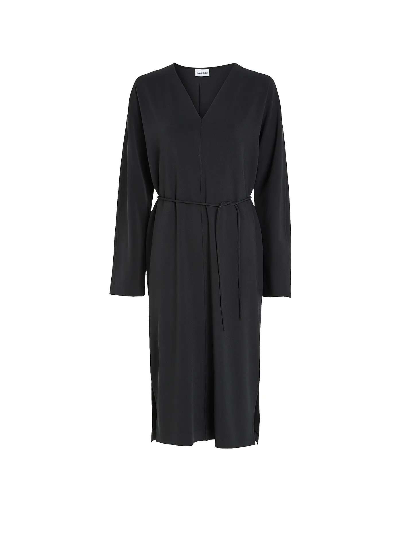 CALVIN KLEIN | Midikleid | schwarz