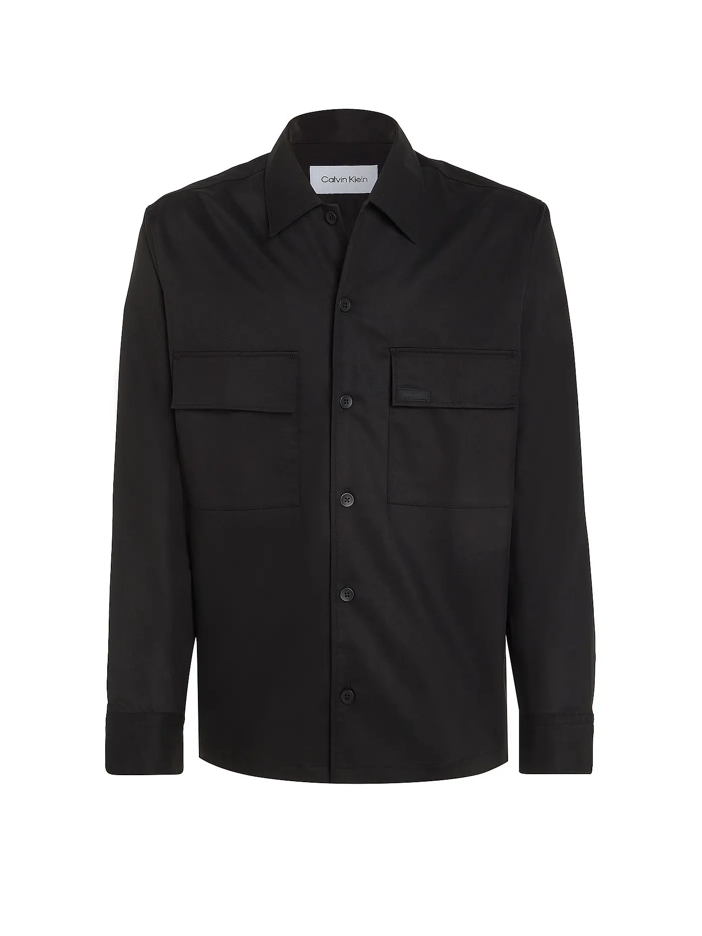 CALVIN KLEIN | Overshirt | schwarz