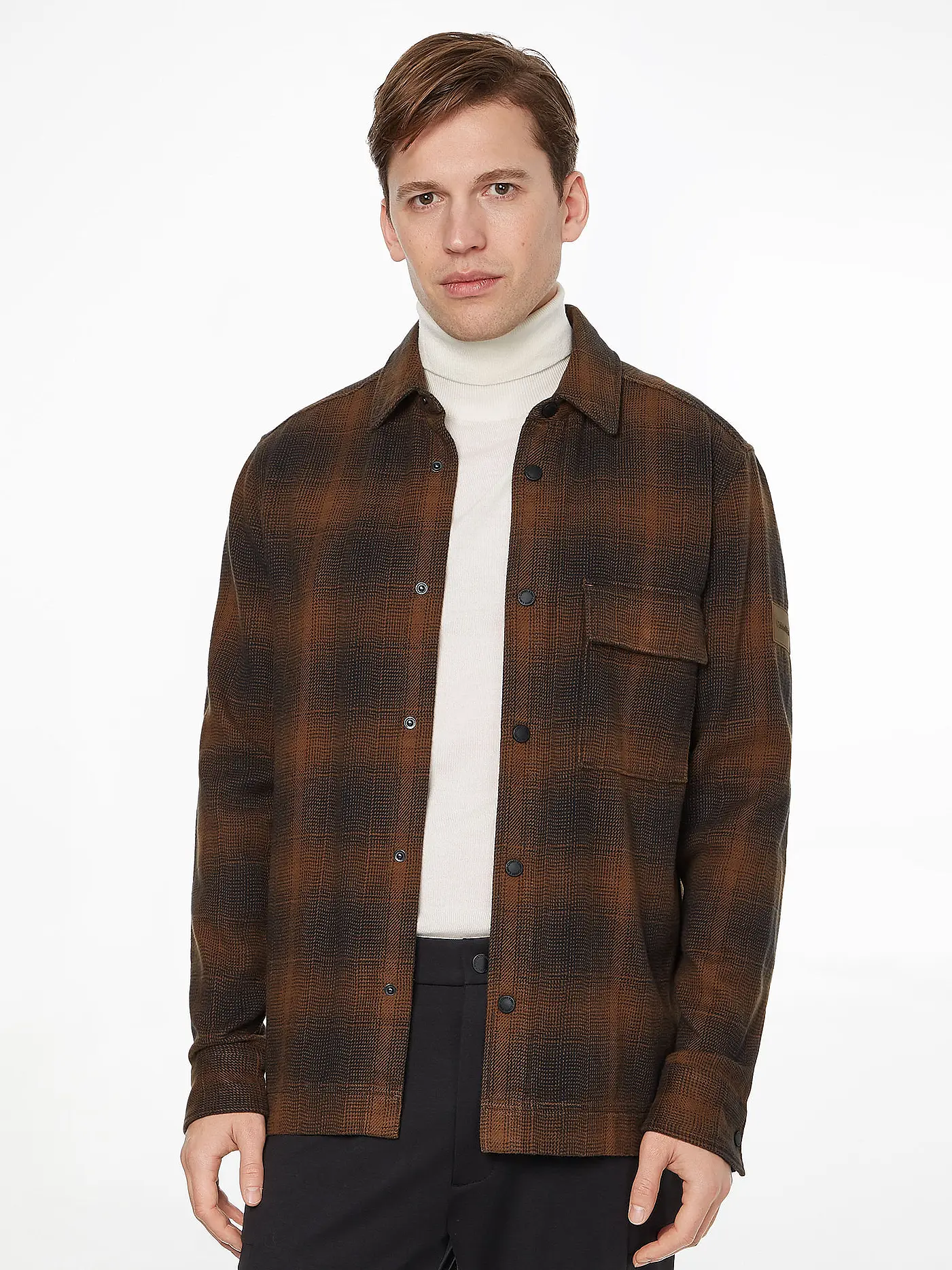 CALVIN KLEIN | Overshirt | braun