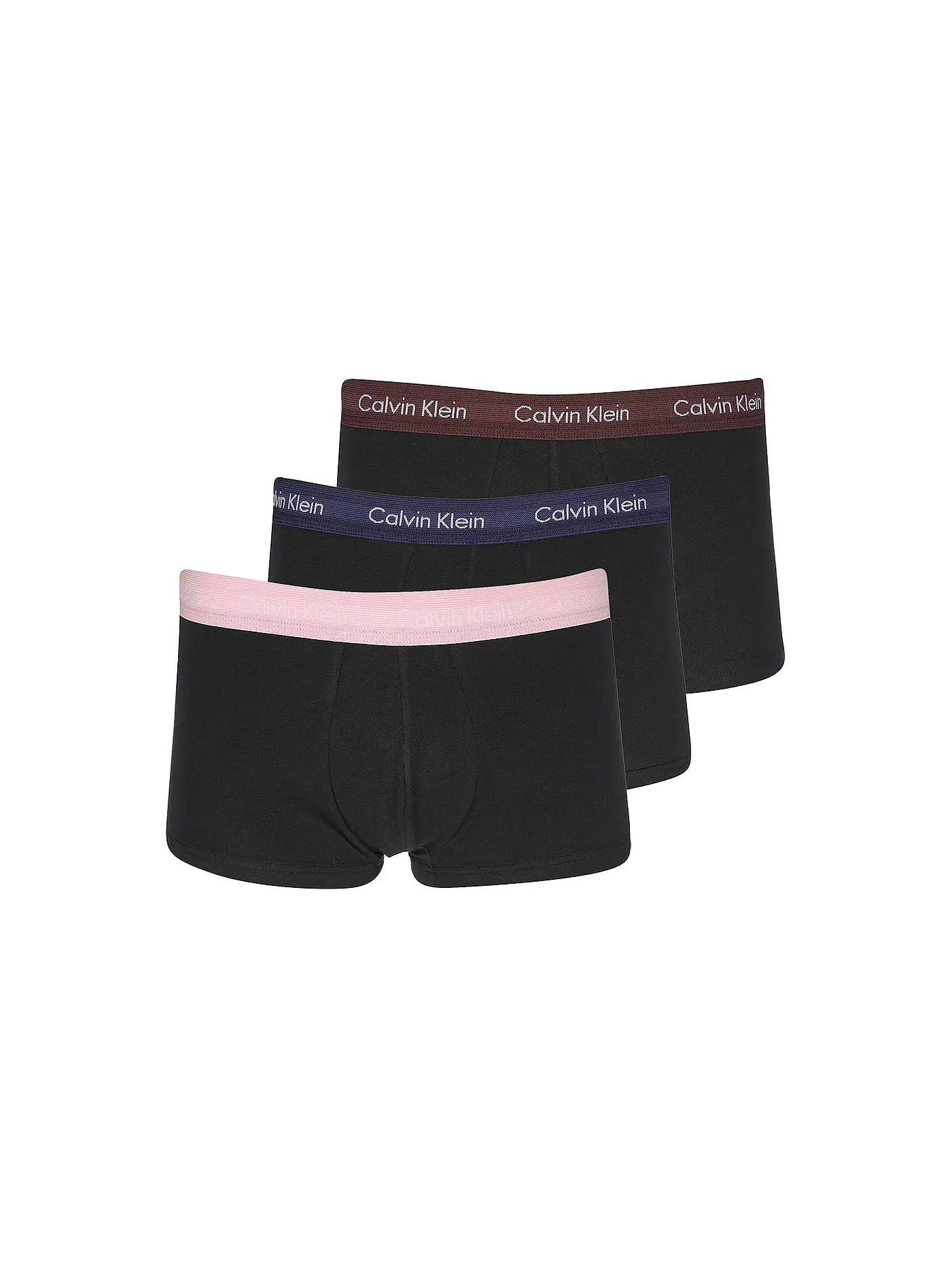 CALVIN KLEIN | Pant 3-er Pkg. schwarz bund | schwarz