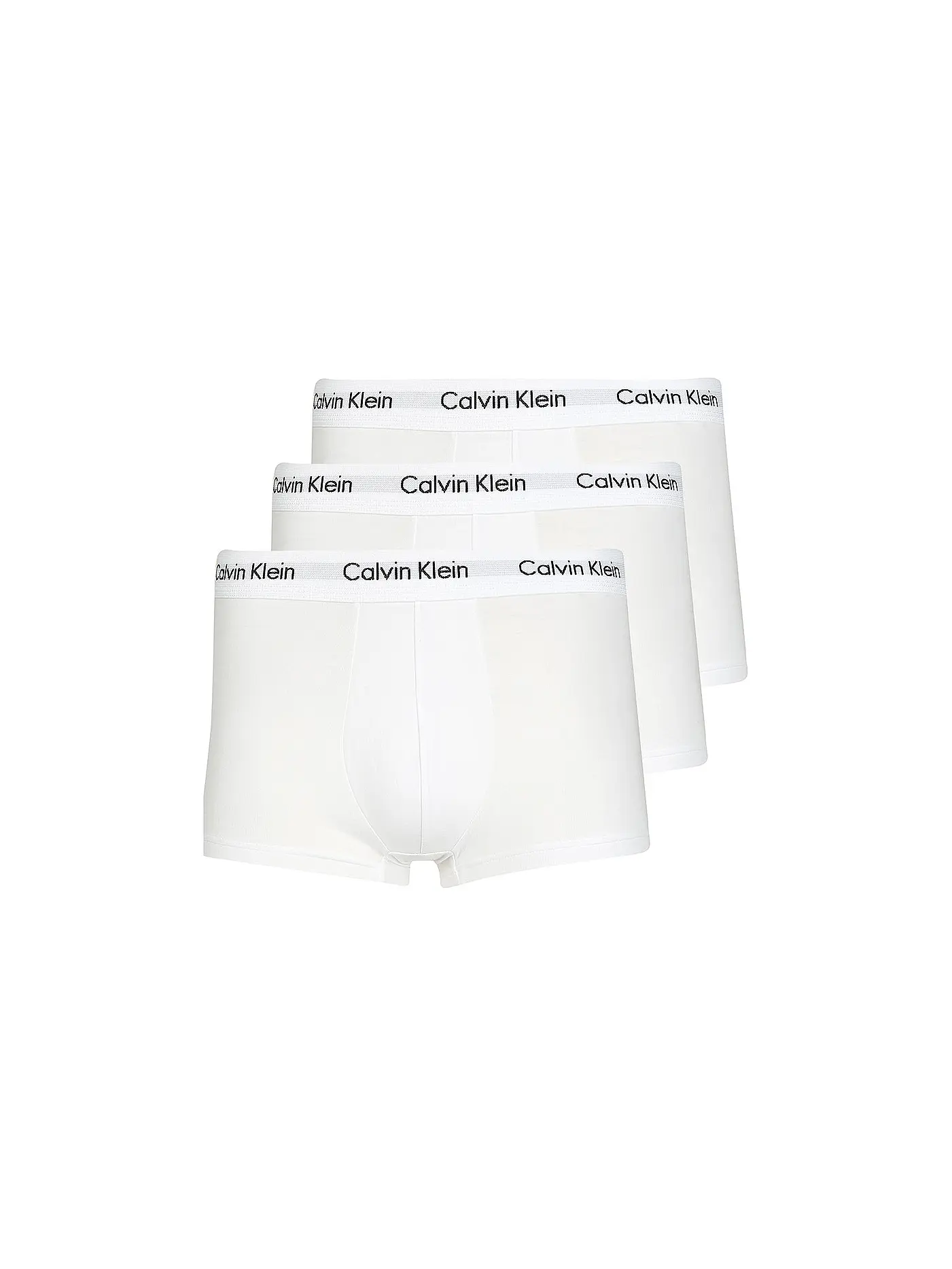 CALVIN KLEIN | Pant 3-er Pkg. blau grau gemustert  | weiss
