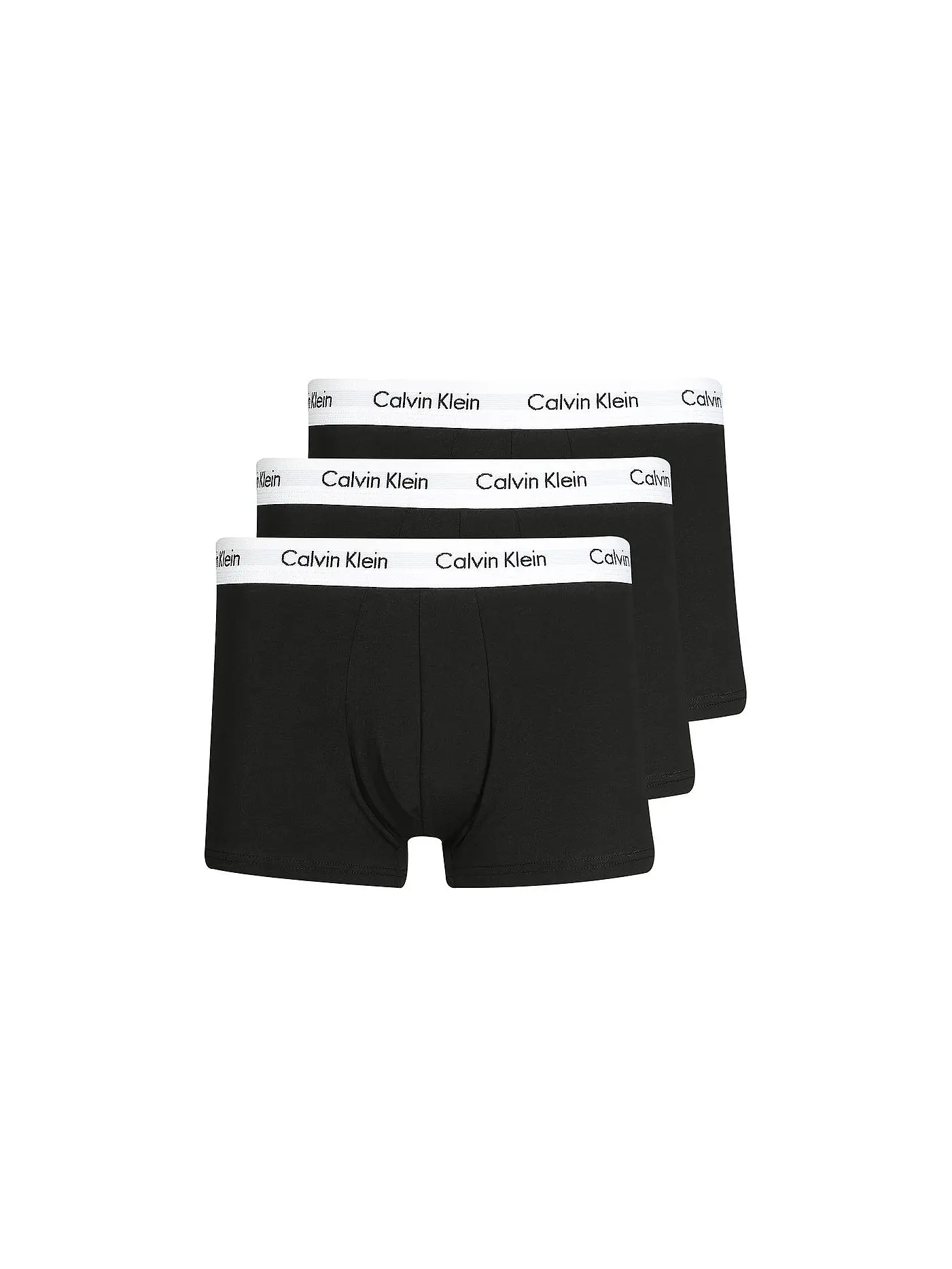 CALVIN KLEIN | Pant 3-er Pkg. blau grau gemustert  | schwarz