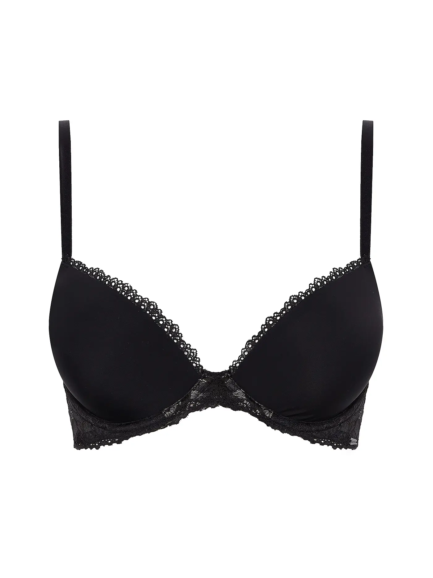 CALVIN KLEIN | Push Up BH Seductive Comfort black | schwarz