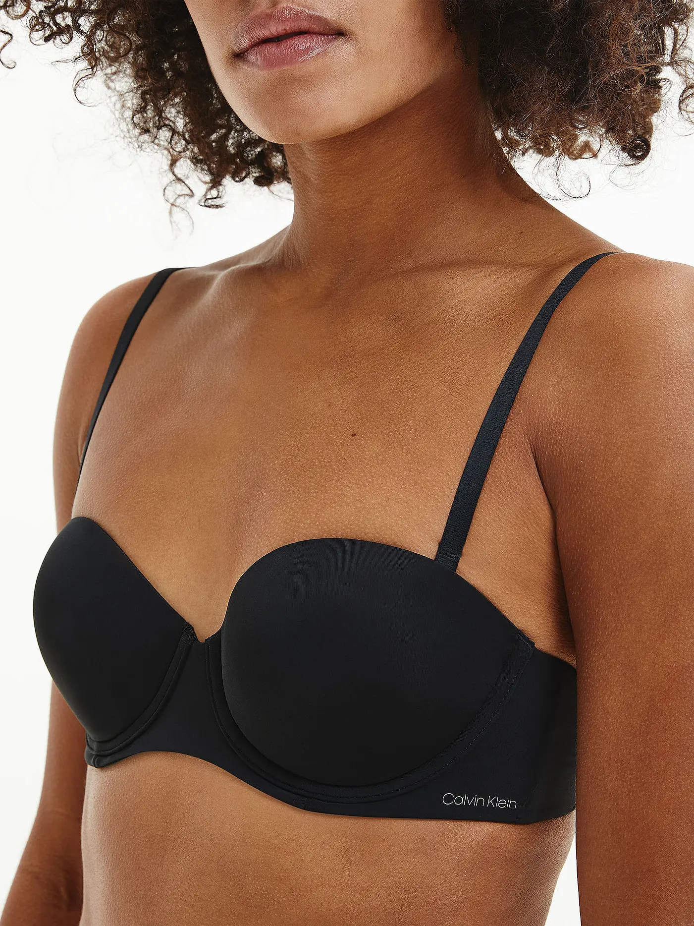 CALVIN KLEIN | Push Up BH Strapless black | schwarz