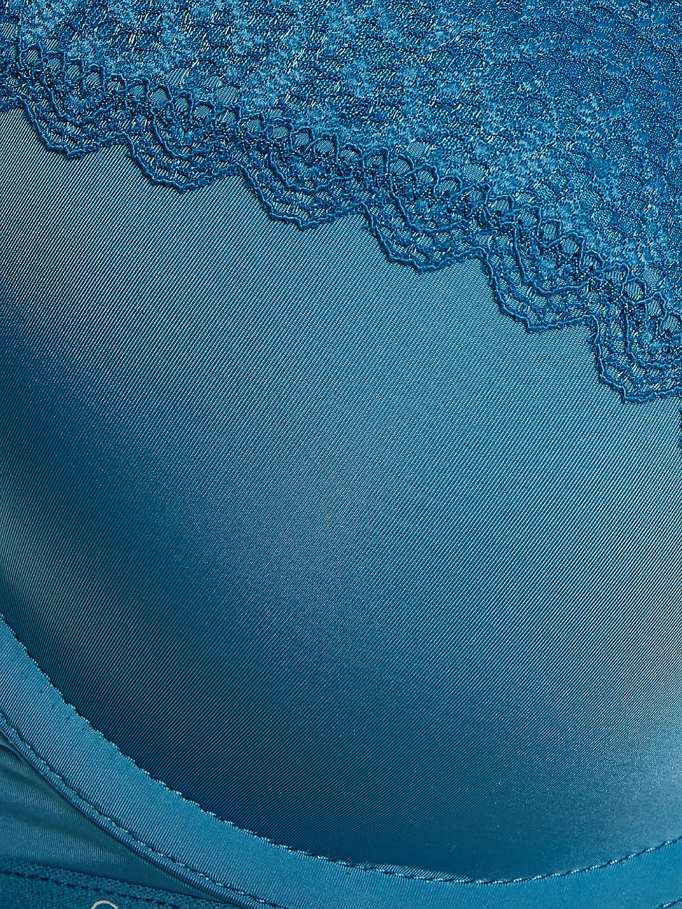 CALVIN KLEIN | Push Up Plunge BH Flirty blue | blau