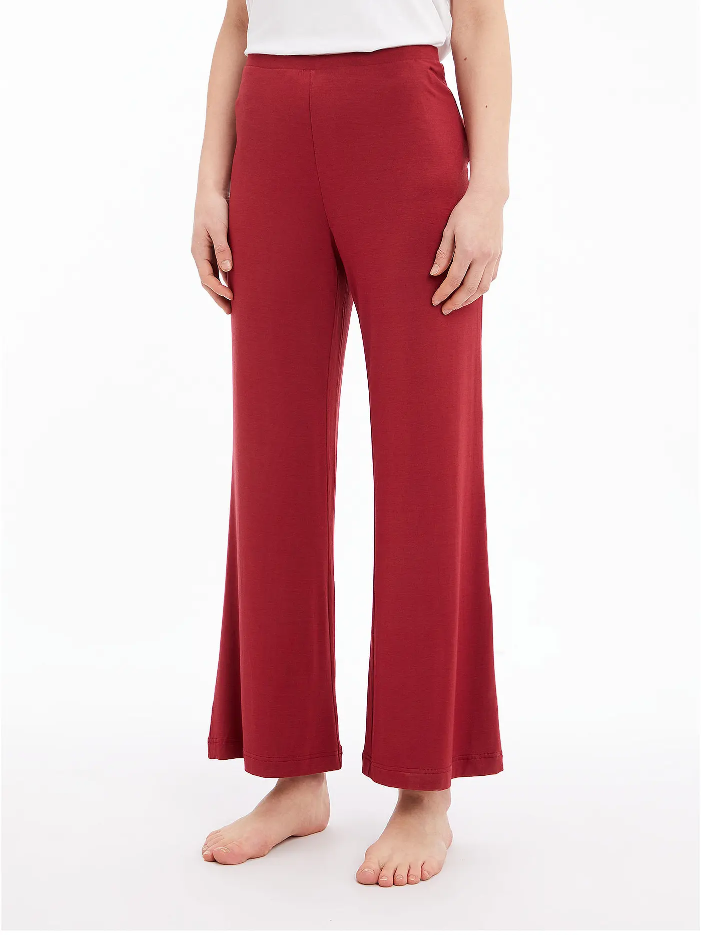 CALVIN KLEIN | Pyjamahose  | rot