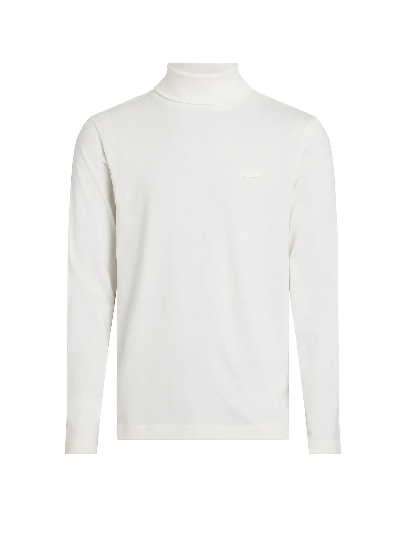 CALVIN KLEIN | Rollkragenshirt | weiss