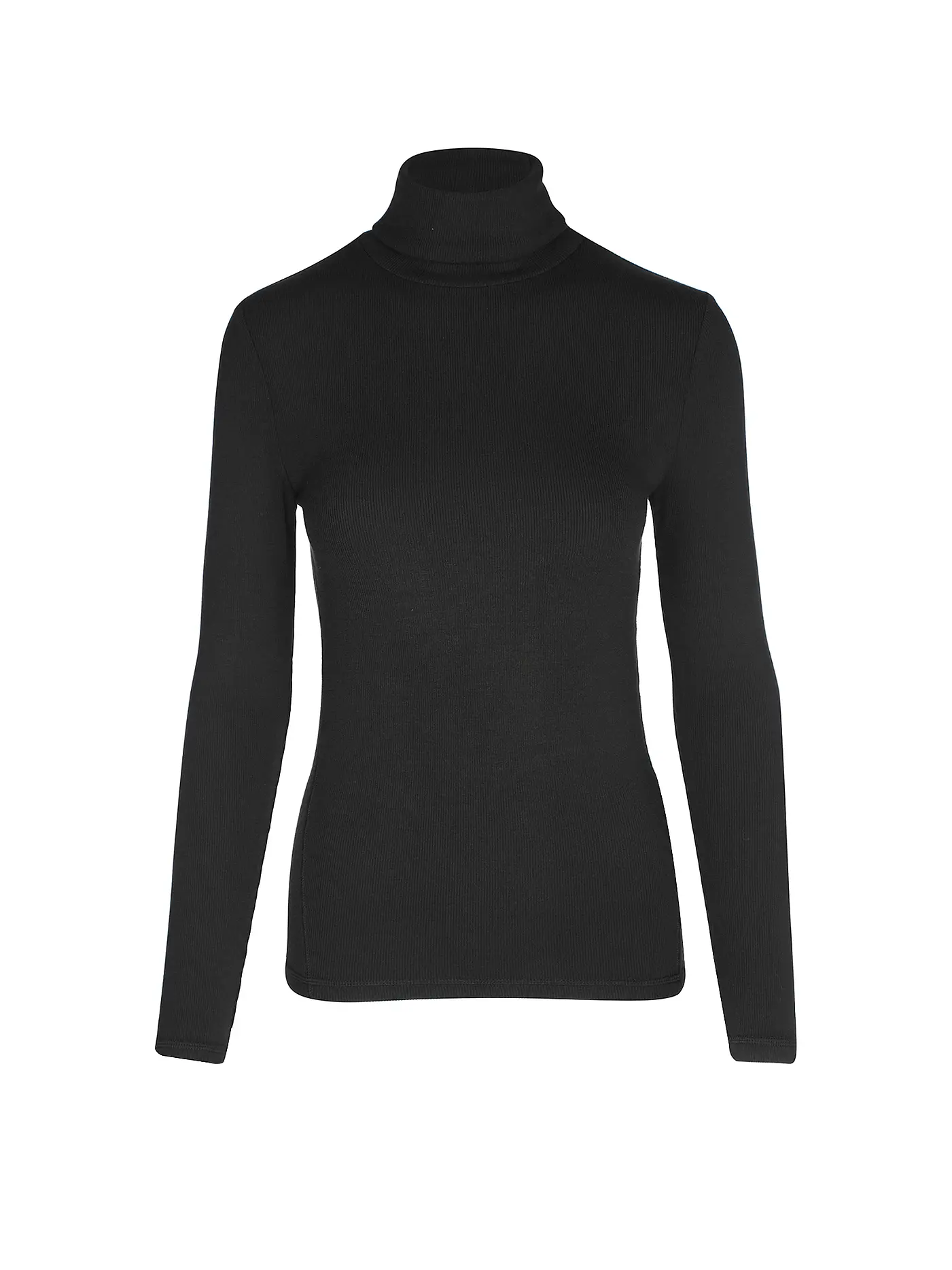 CALVIN KLEIN | Rollkragenshirt | schwarz