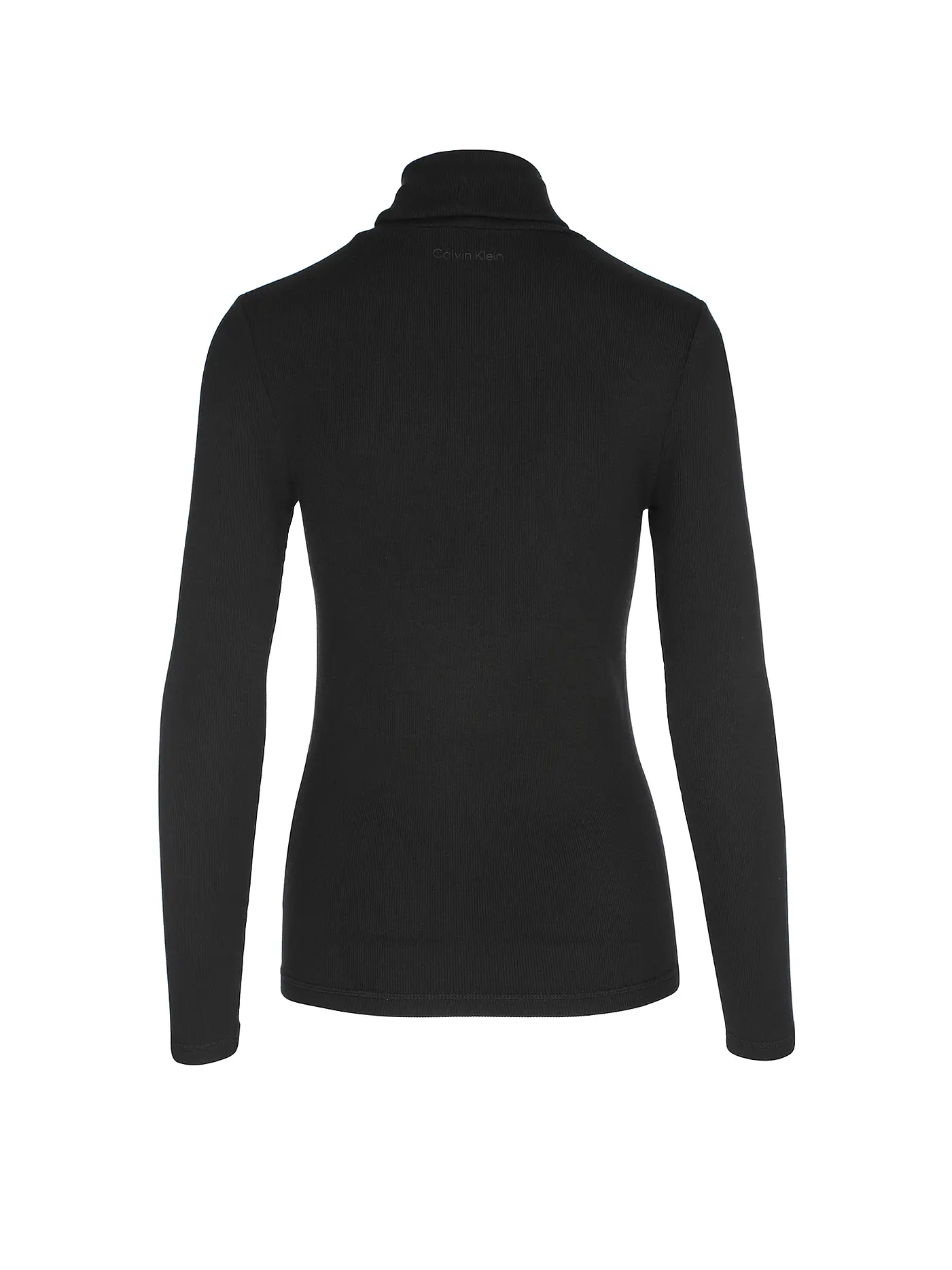 CALVIN KLEIN | Rollkragenshirt | schwarz