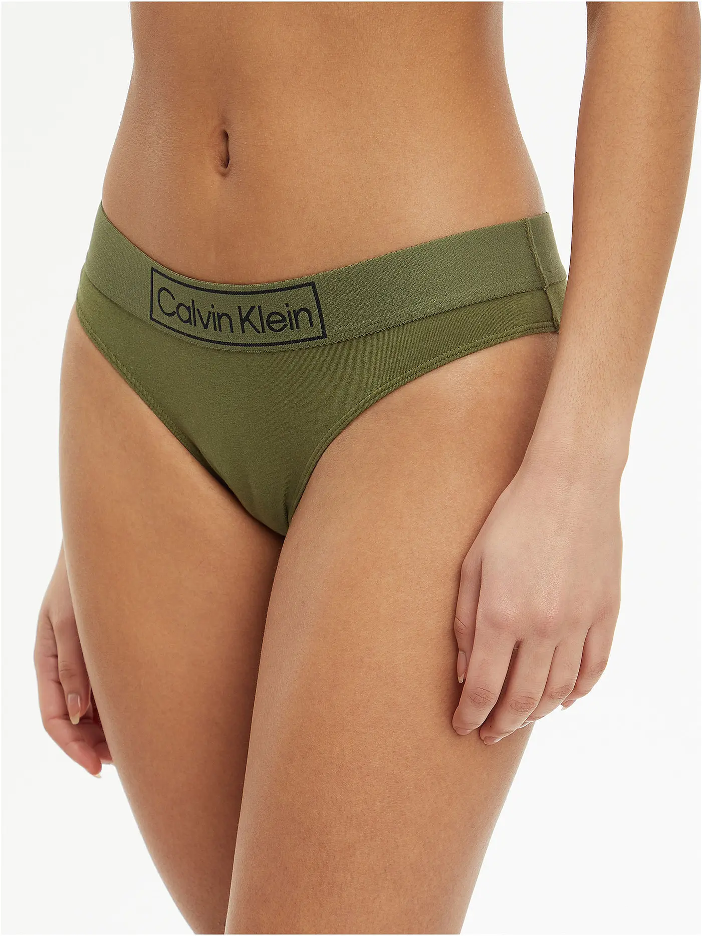 CALVIN KLEIN | Slip green | olive