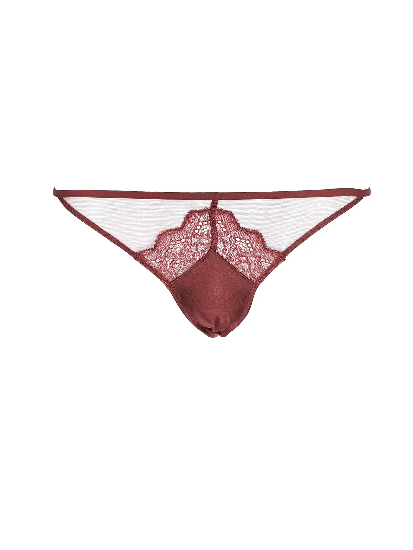 CALVIN KLEIN | Slip red  | dunkelrot