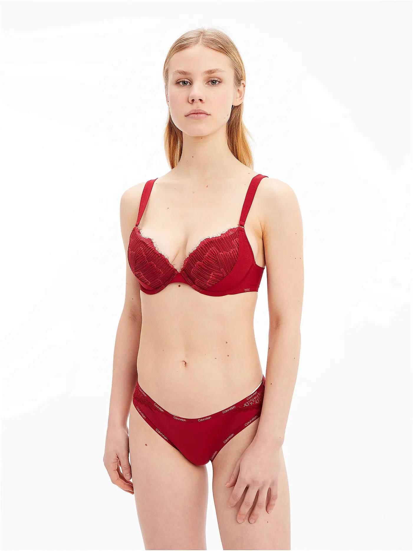 CALVIN KLEIN | Slip red | rot