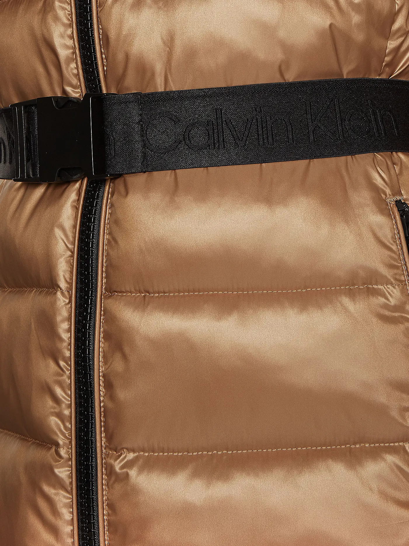CALVIN KLEIN | Steppjacke | camel