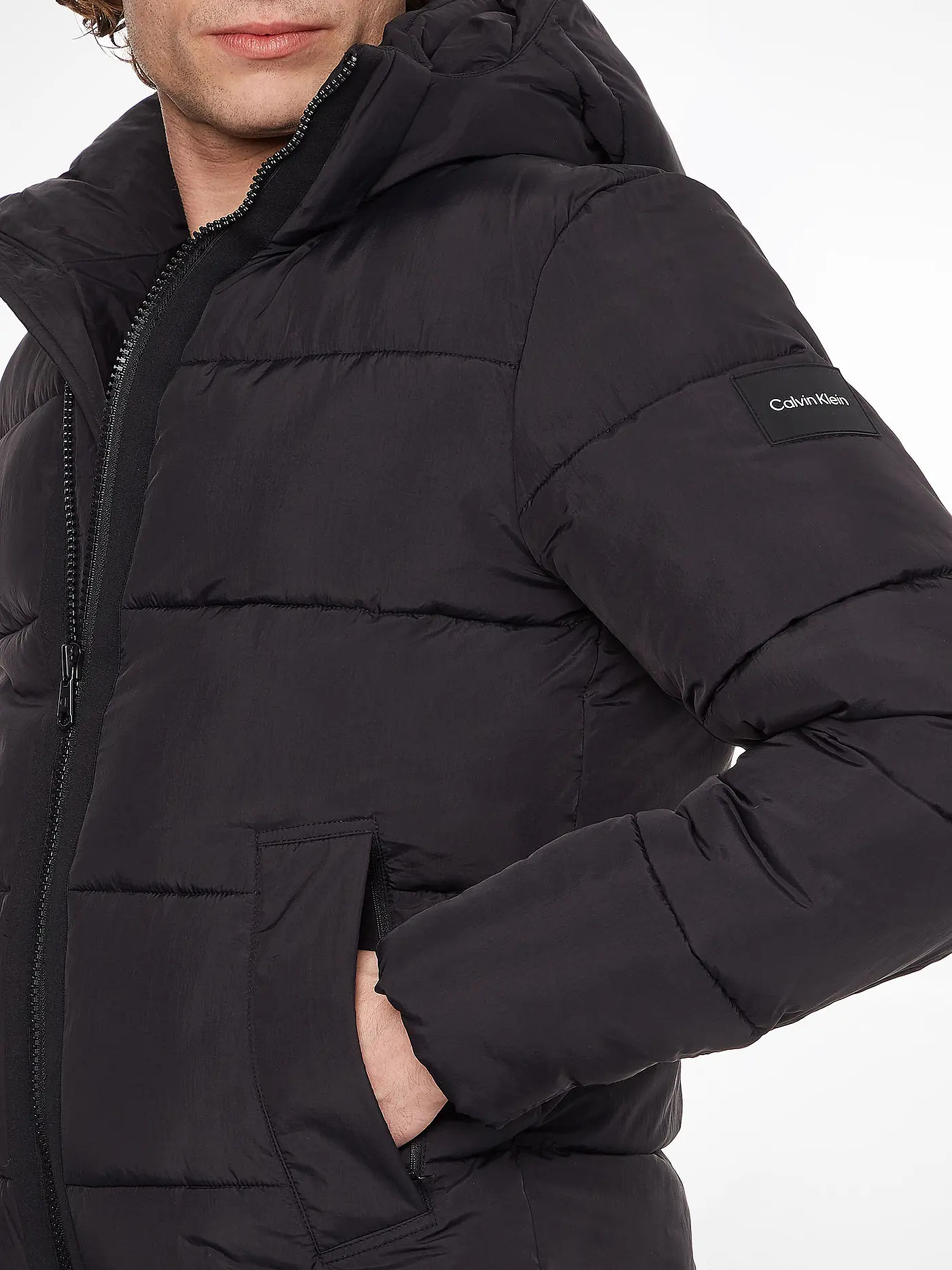 CALVIN KLEIN | Steppjacke | schwarz