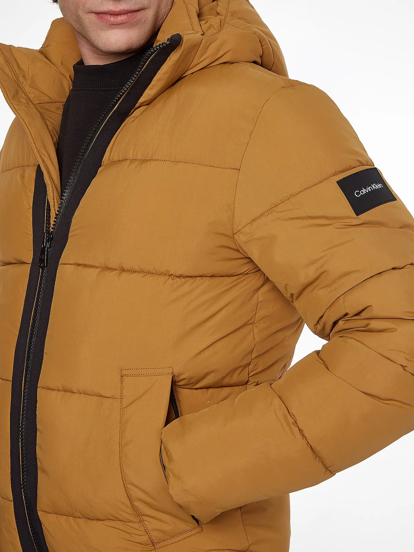 CALVIN KLEIN | Steppjacke | camel