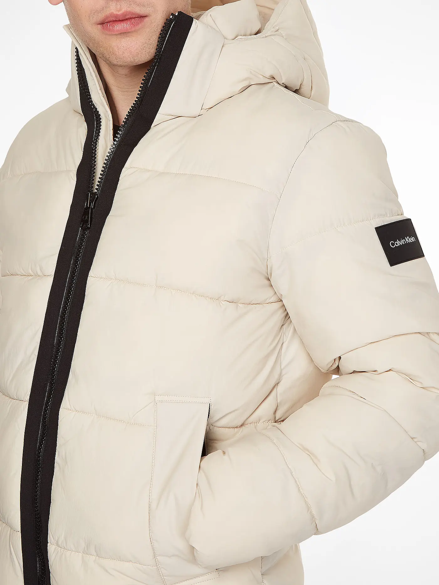 CALVIN KLEIN | Steppjacke | creme