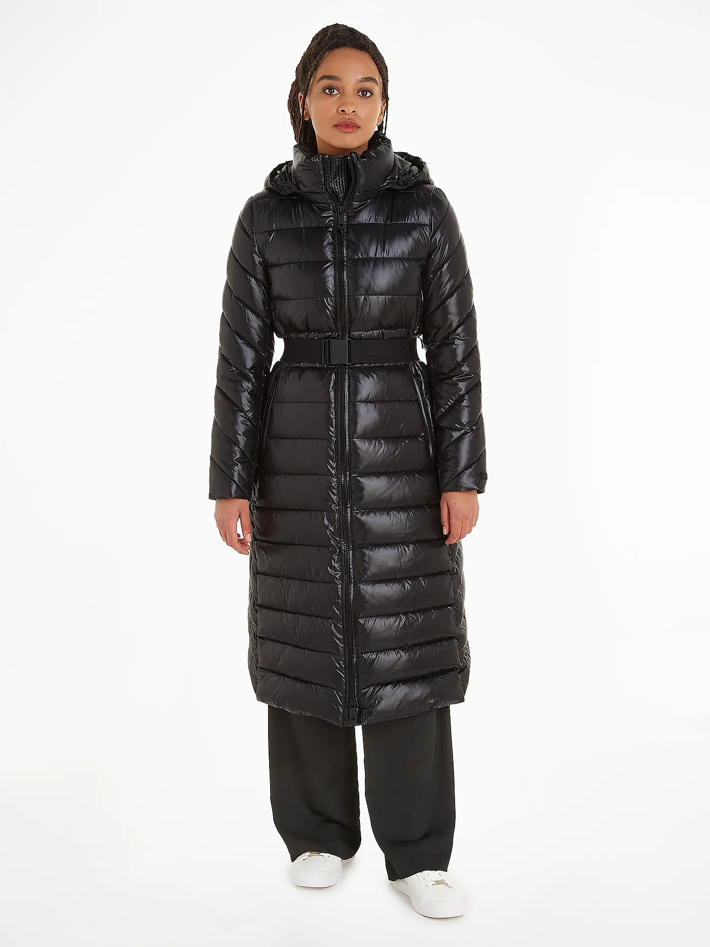 CALVIN KLEIN | Steppmantel  | schwarz