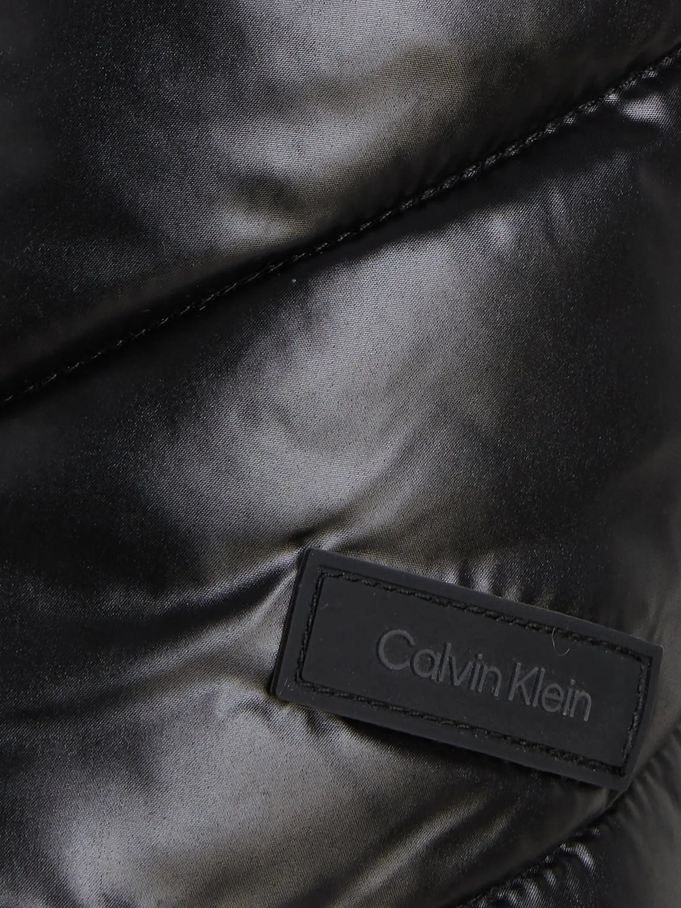 CALVIN KLEIN | Steppmantel  | schwarz