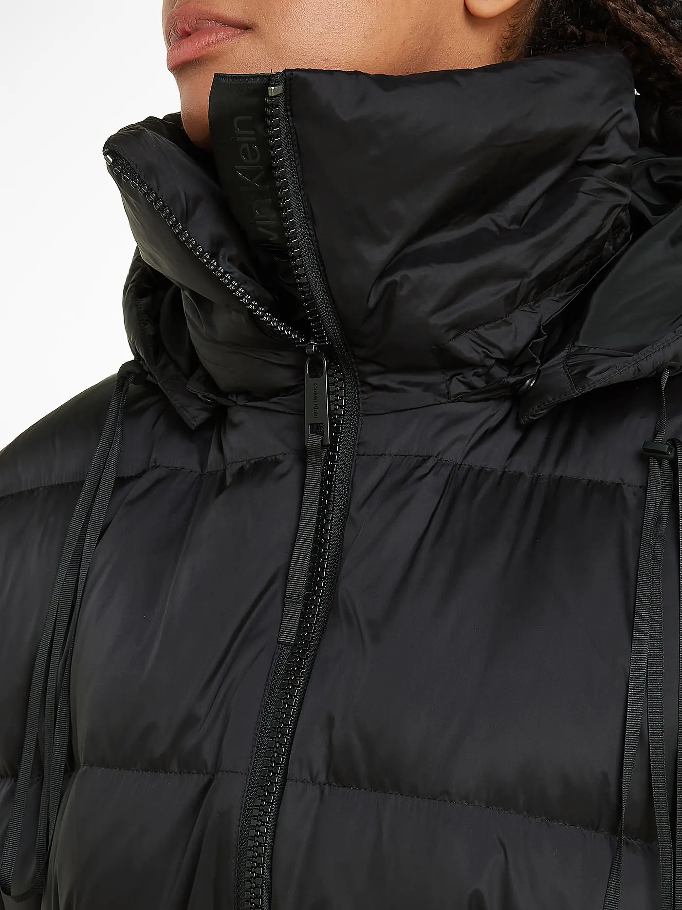 CALVIN KLEIN | Steppmantel | schwarz