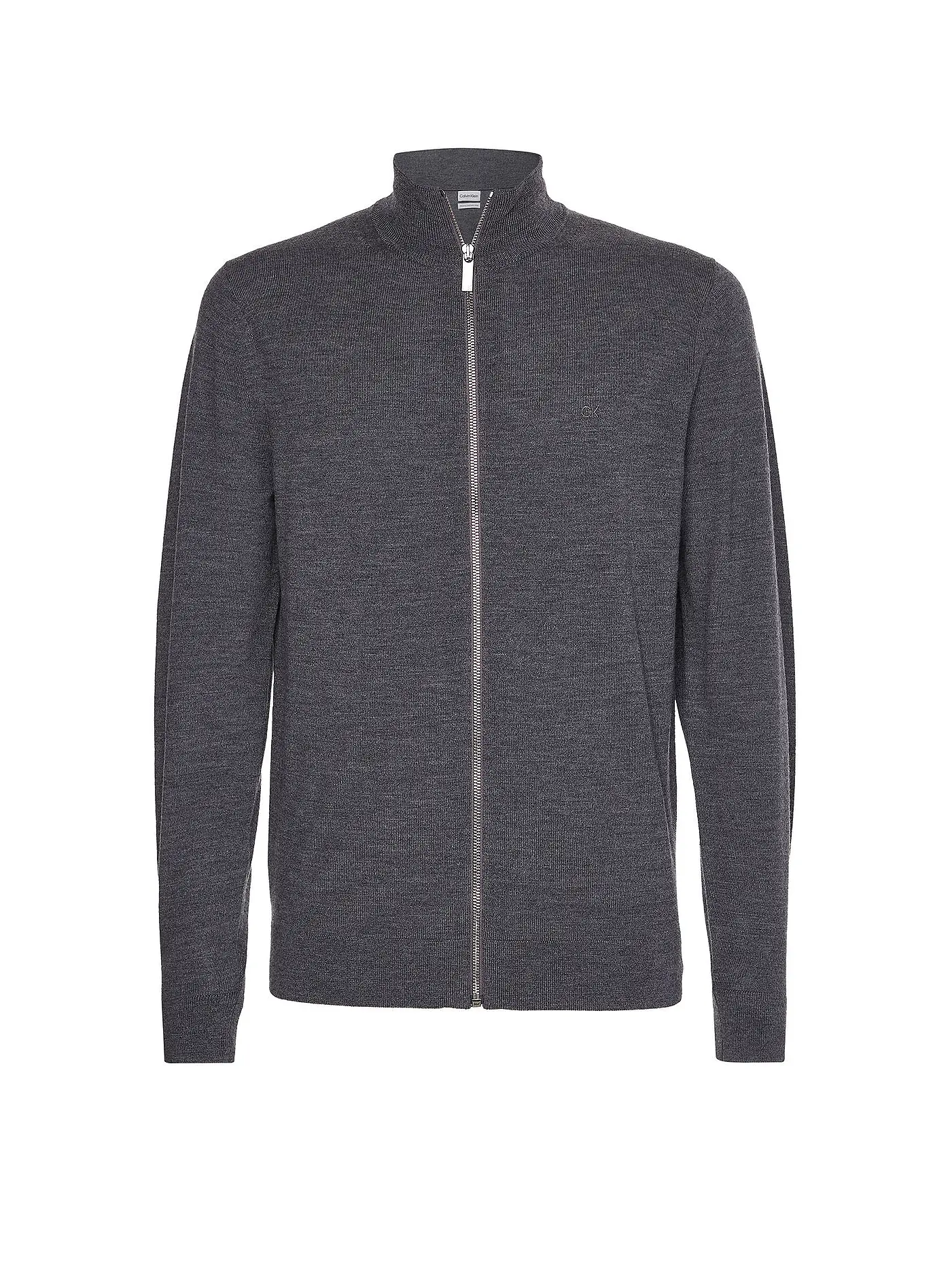 CALVIN KLEIN | Strickjacke | grau