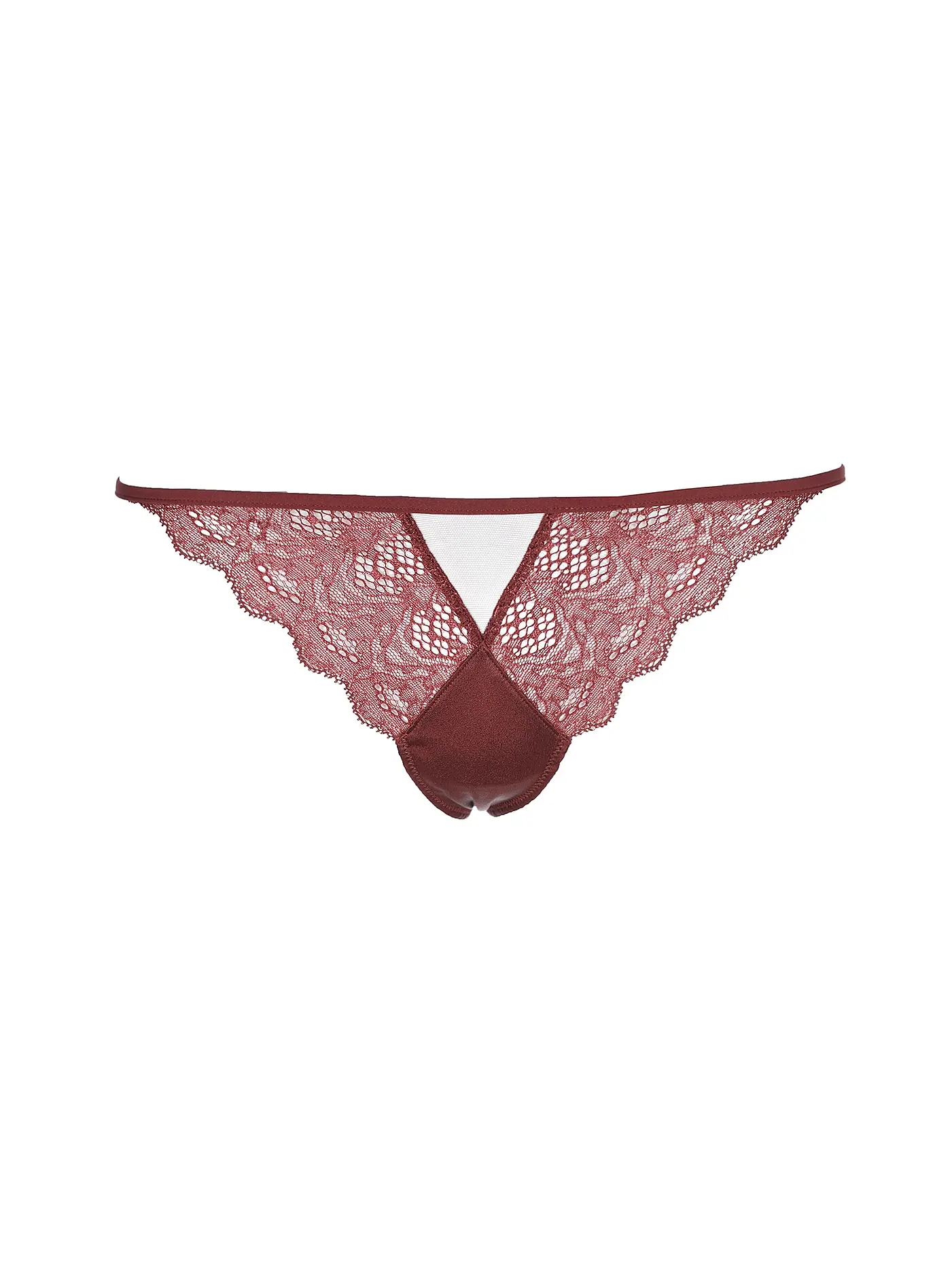 CALVIN KLEIN | String red  | dunkelrot